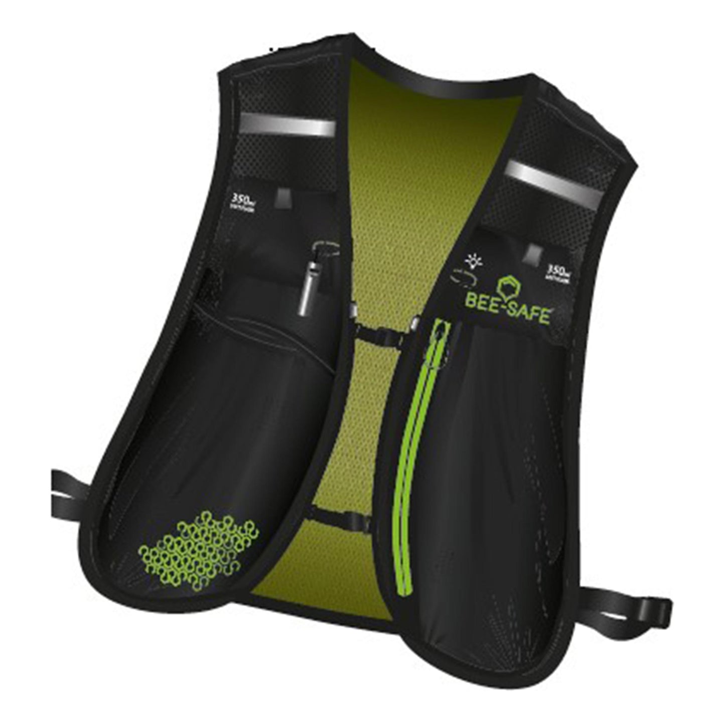Bee-Safe Hydro 5 Ltr. (excl. Bladder) Vätskeryggsäck - svart