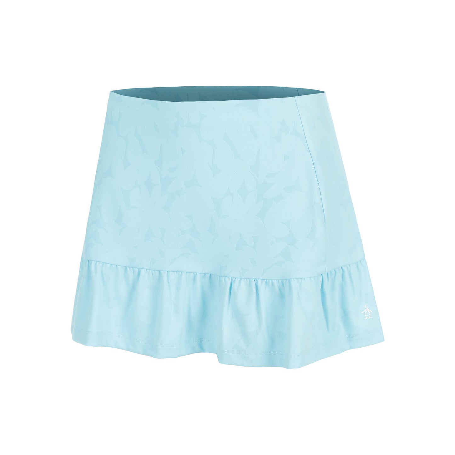Original Penguin Floral Jacquarded Kjol Damer-Ljusblå
