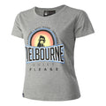 Melbourne Sunrise T-shirt Damer - grå, flerfärgad