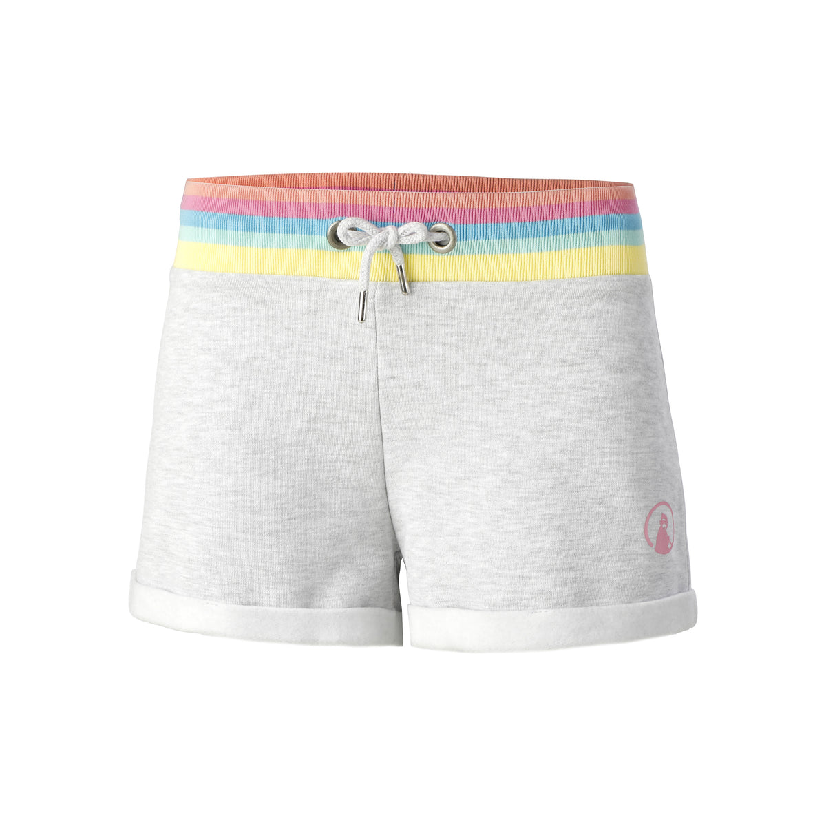 Quiet Please Cotton Shorts Damer - grå, flerfärgad