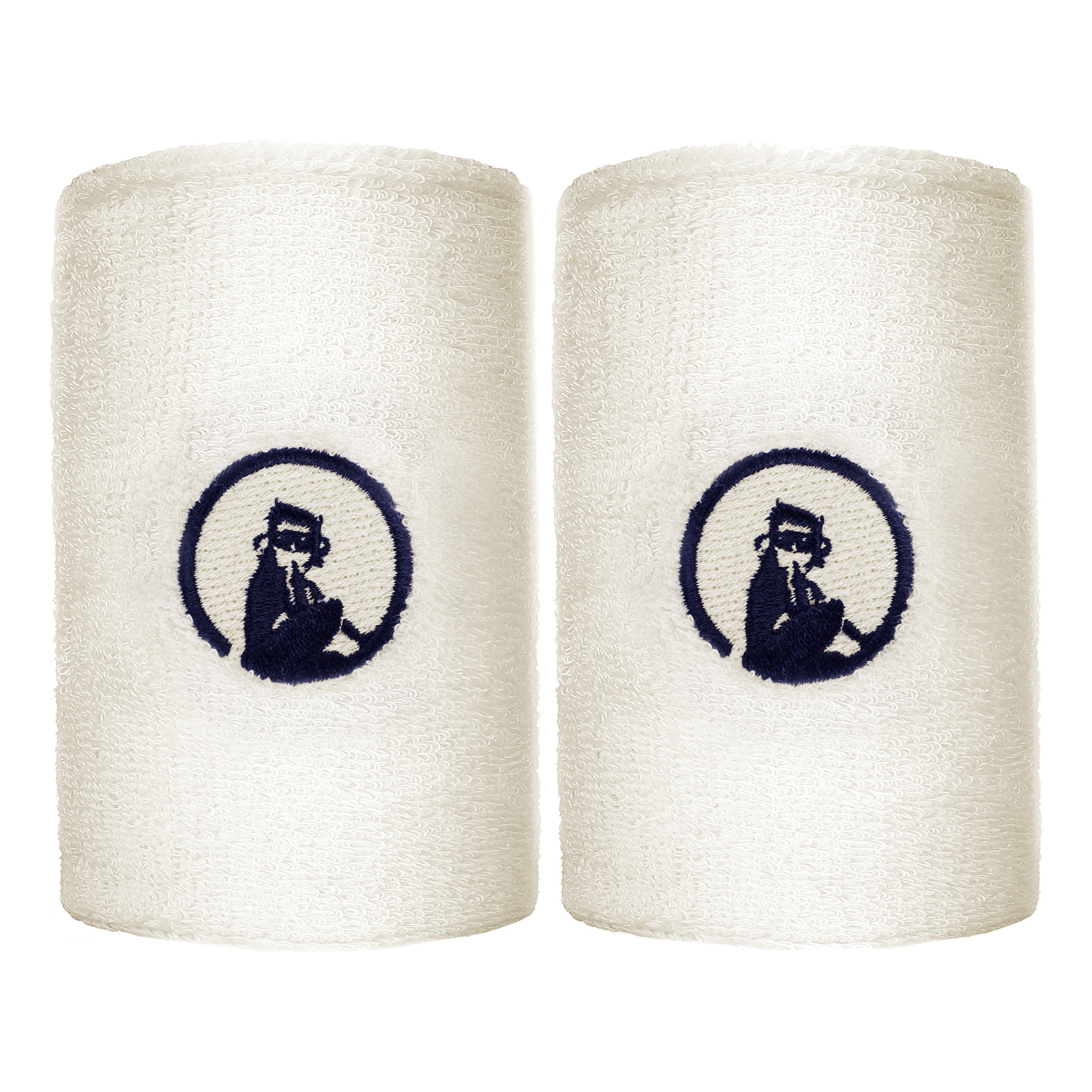 Quiet Please Svettband 2-pack lång - creme