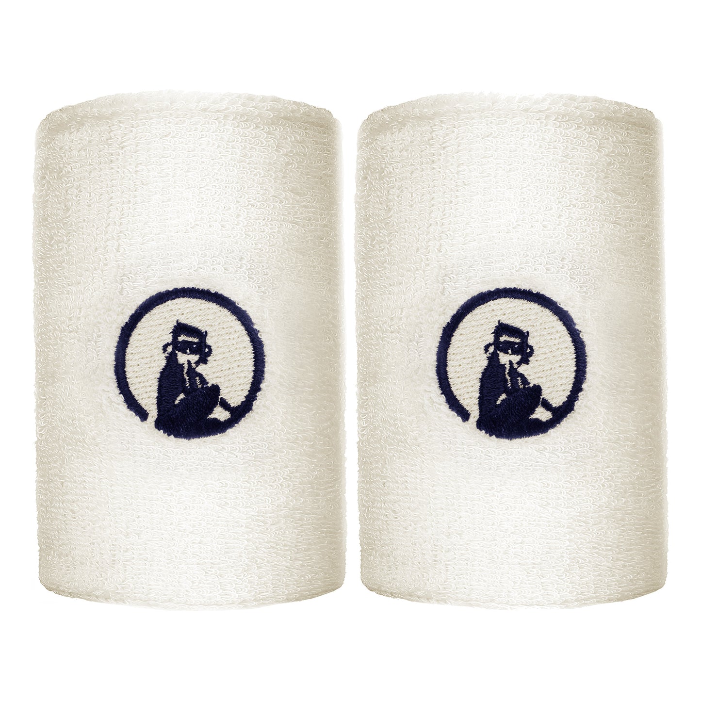 Quiet Please Svettband 2-pack lång - creme