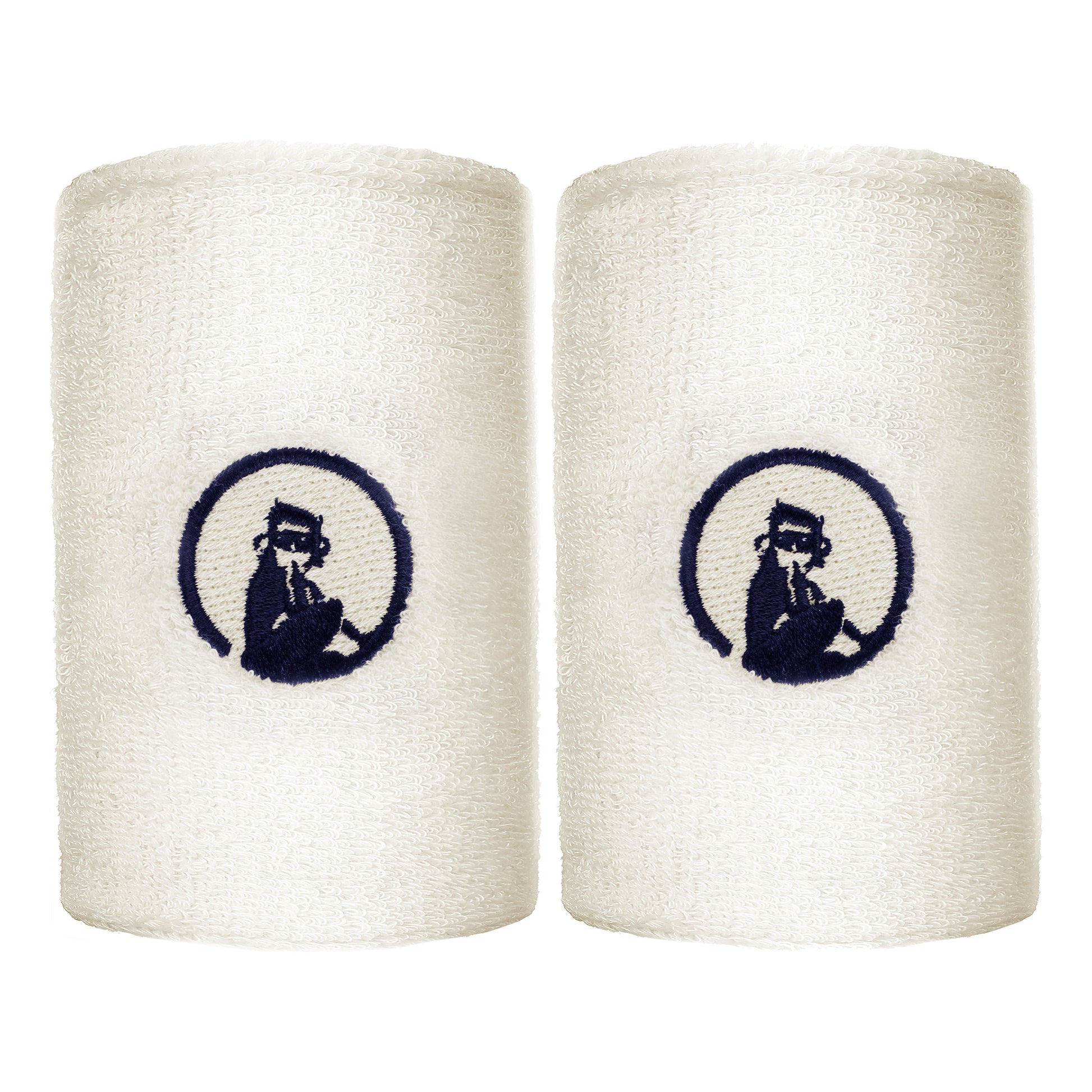 Quiet Please Svettband 2-pack lång - creme