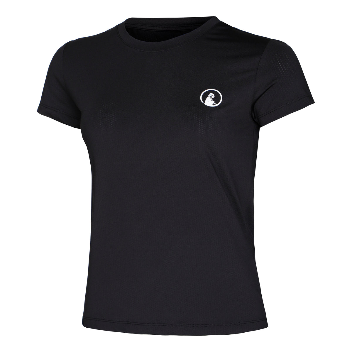 Quiet Please Retriever T-shirt Damer - svart, vit