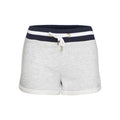 Basic Shorts Damer-Ljusgrå,Mörkblå