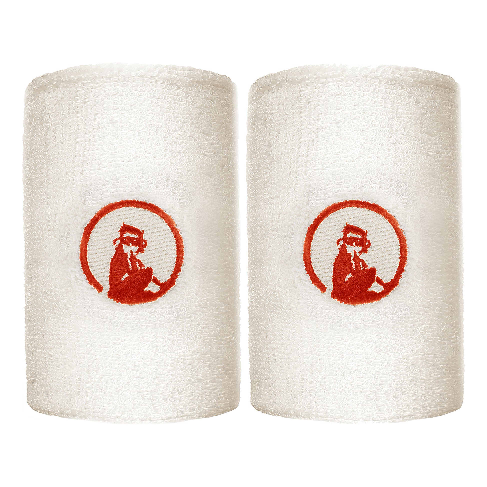 Quiet Please Svettband 2-pack lång - vit
