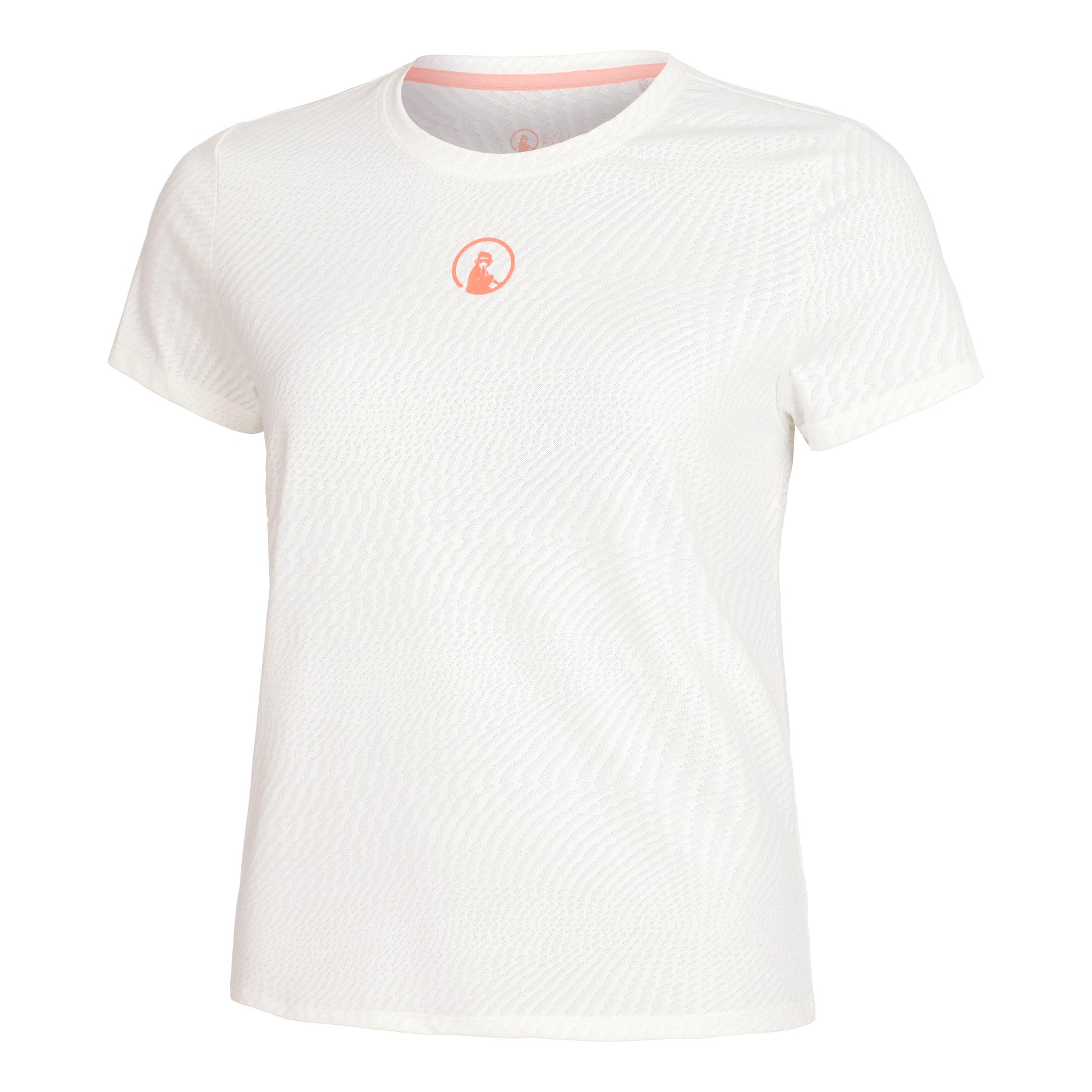 Quiet Please Spin T-shirt Damer - vit,