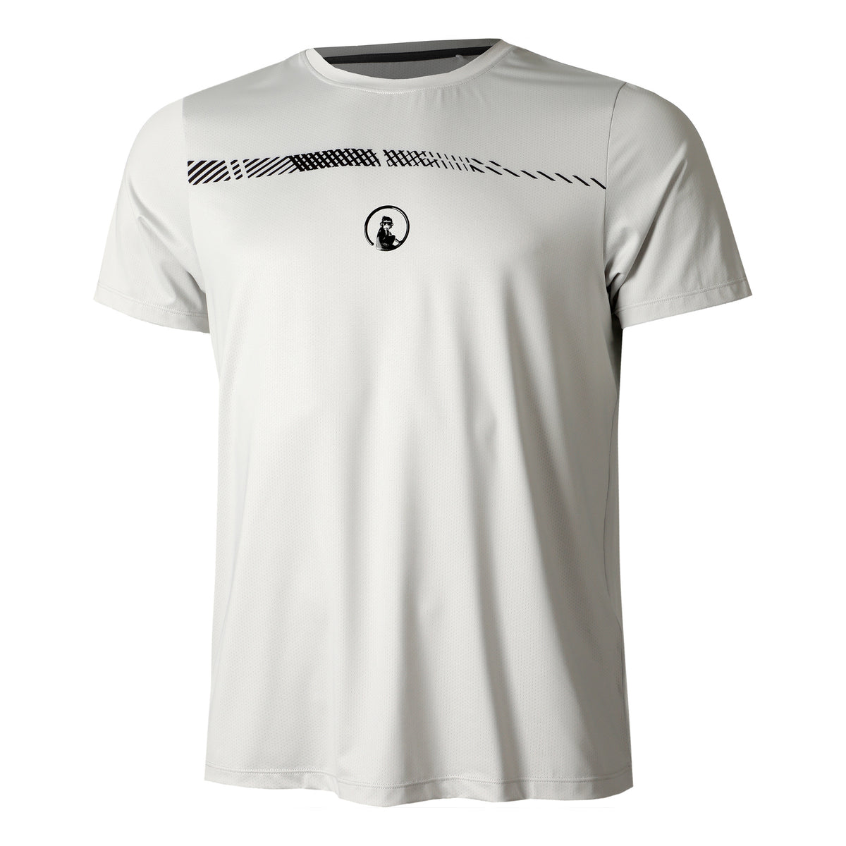 Quiet Please Sparkle Receiver T-shirt Herrar-Ljusgrå