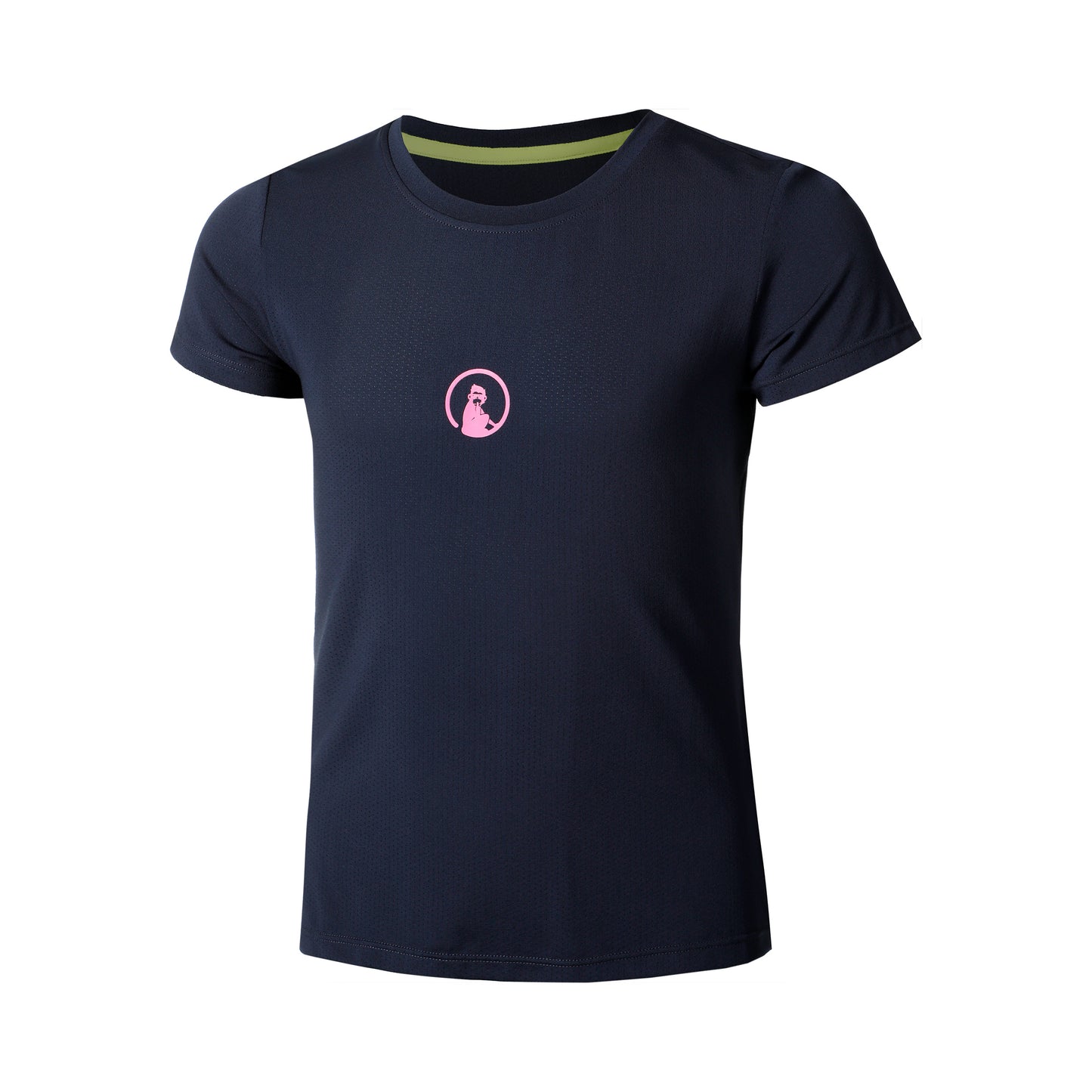 Quiet Please Retriever T-shirt Flickor-Mörkblå,Pink