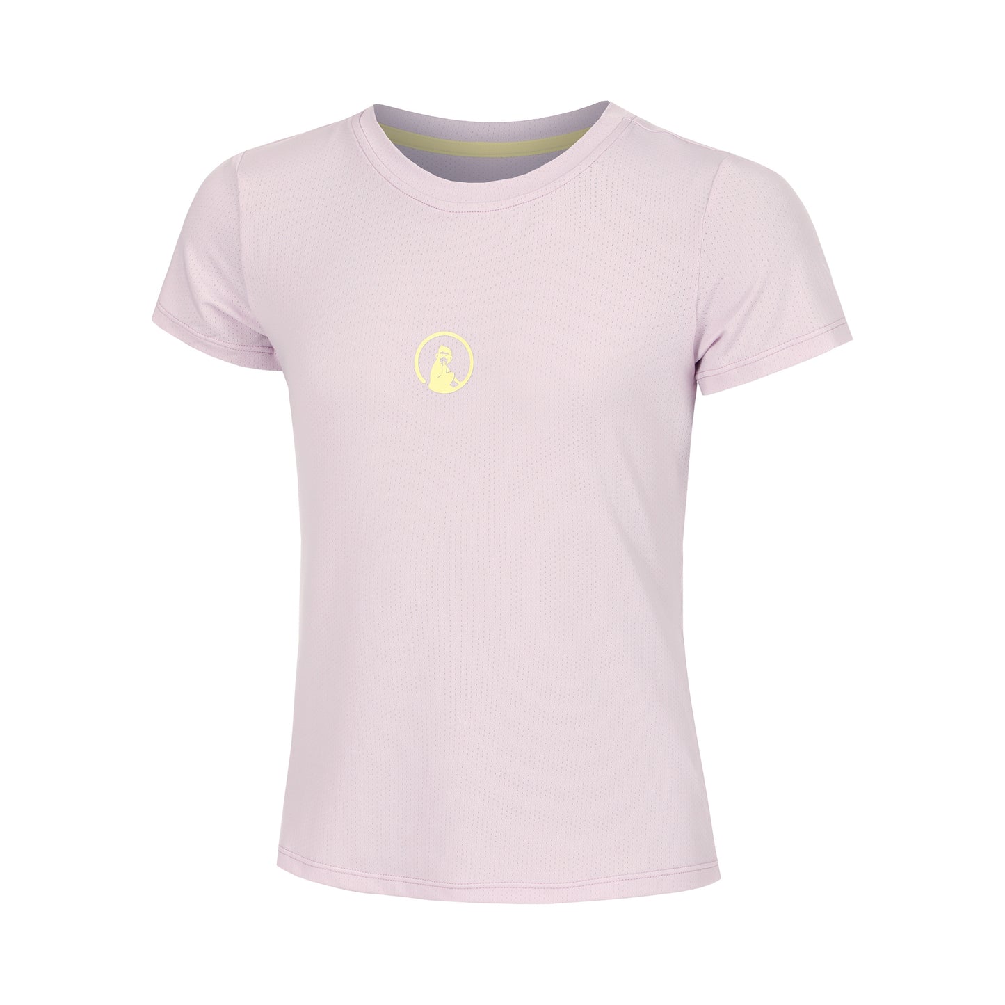 Quiet Please Mind Retriever T-shirt Flickor-Syrén,Gul