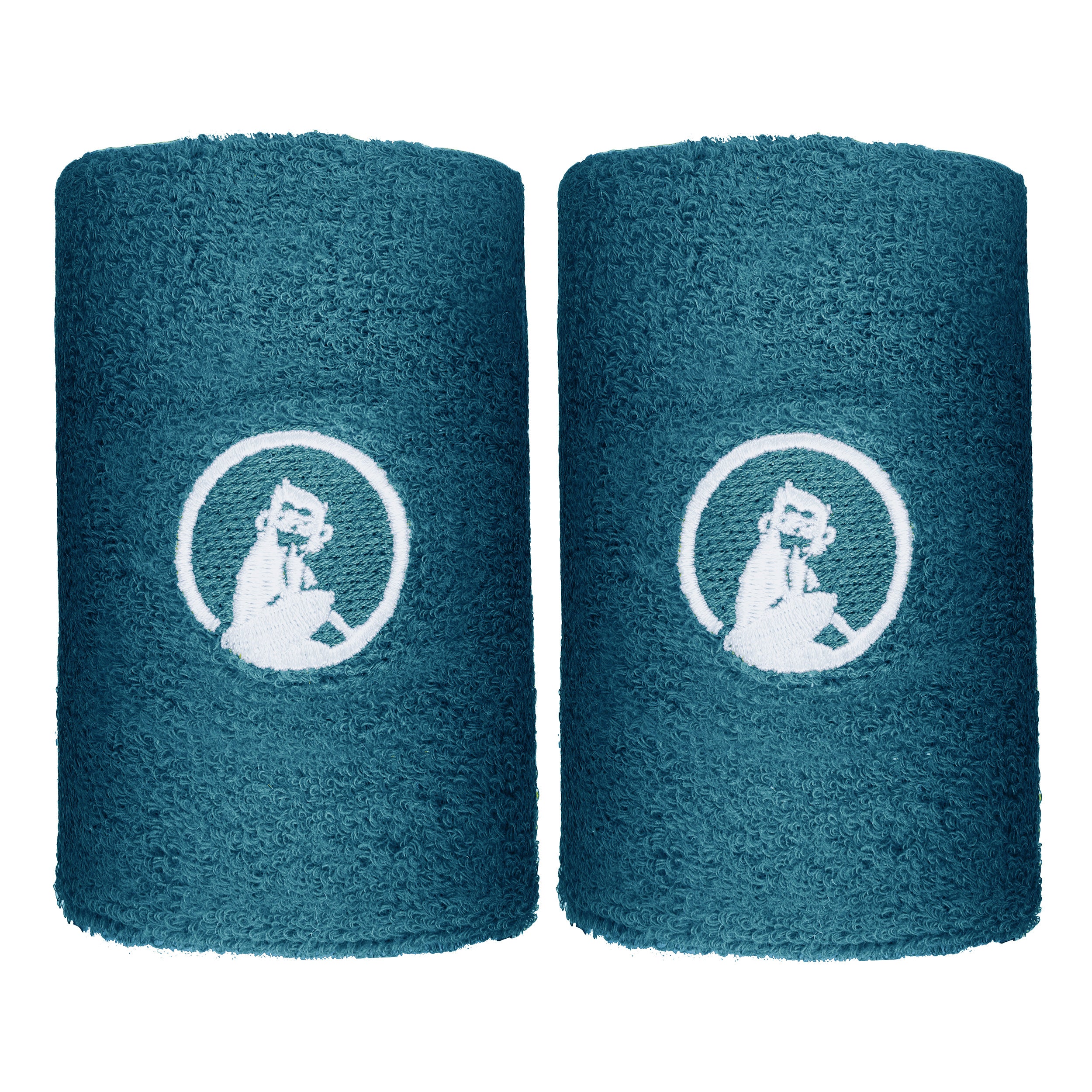 Quiet Please Svettband 2-pack lång - petrol