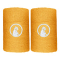 Svettband 2-pack lång - orange