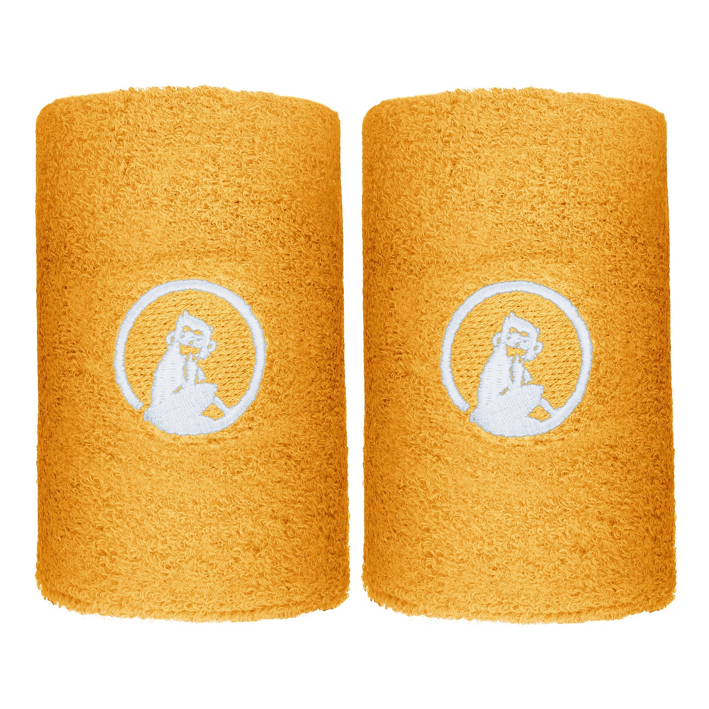 Quiet Please Svettband 2-pack lång - orange