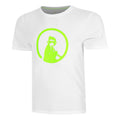 Wild Trainings T-shirt Herrar-Vit,Neongrön
