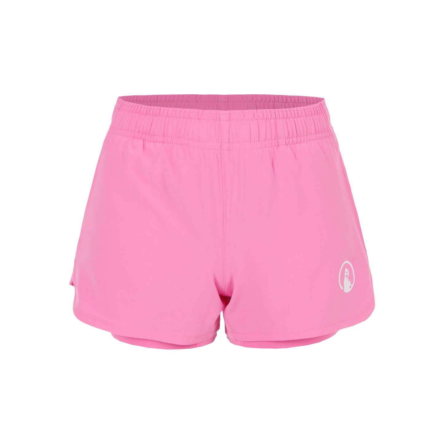 Quiet Please Point 2in1 Shorts Flickor - pink, vit