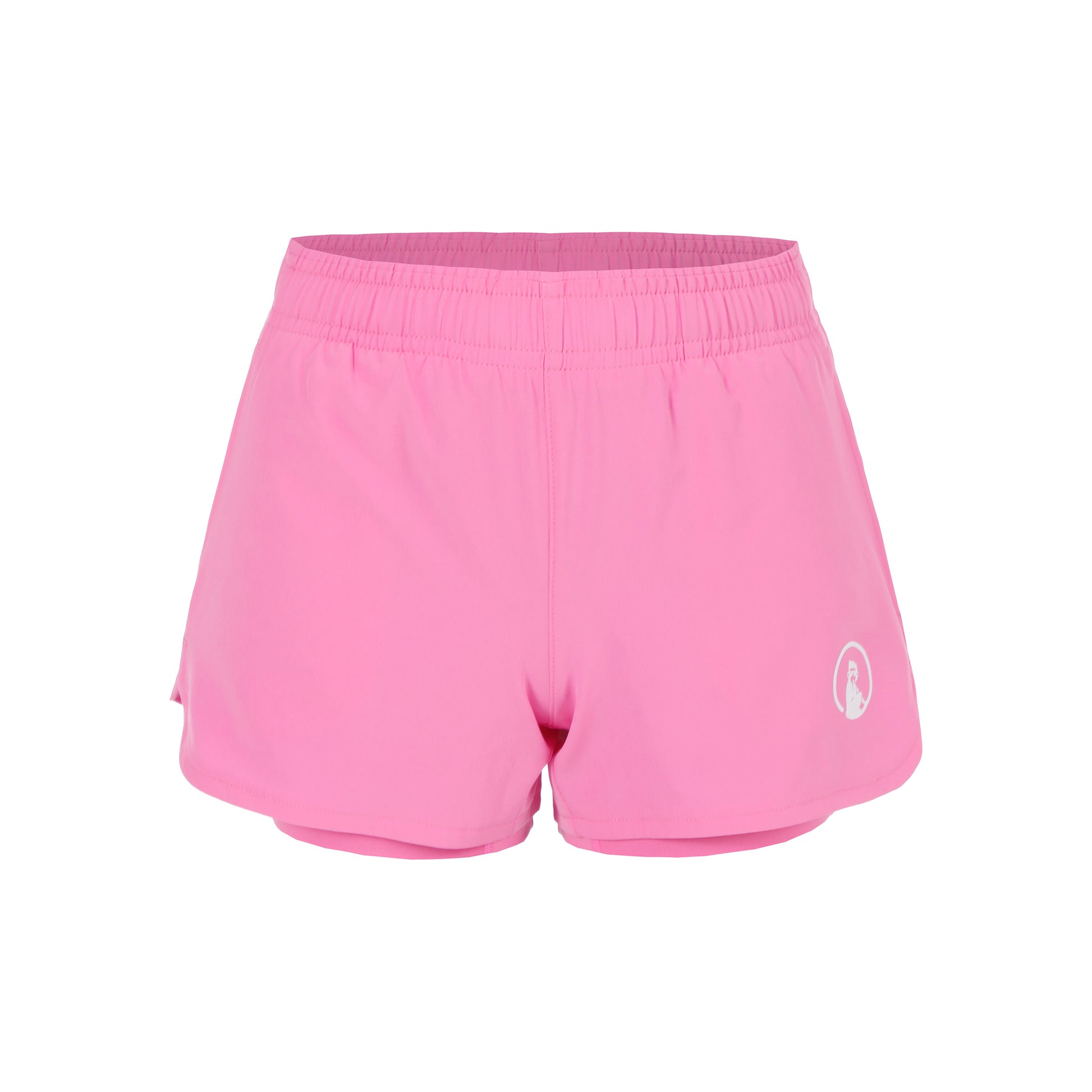 Quiet Please Point 2in1 Shorts Flickor - pink, vit