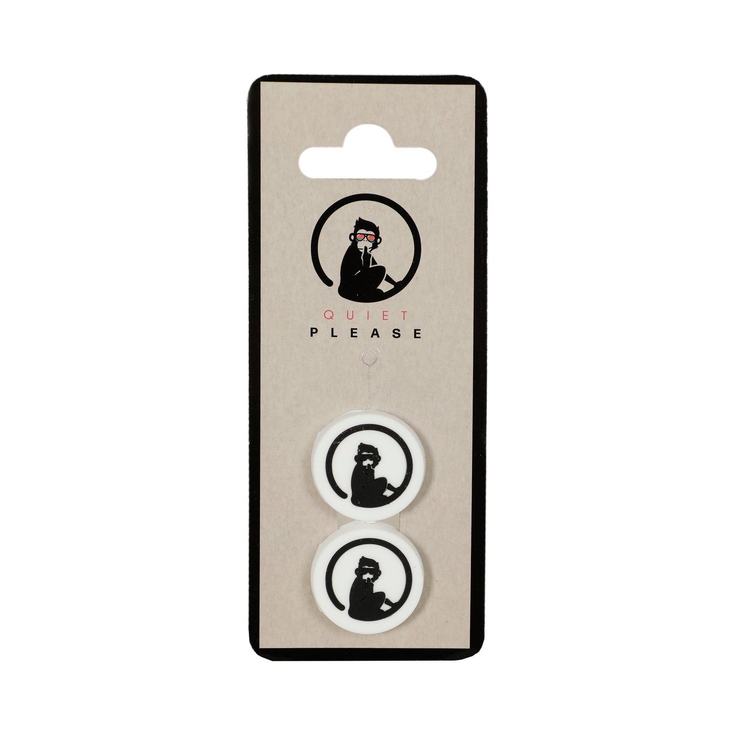 Quiet Please Dämpare 2-pack-Vit