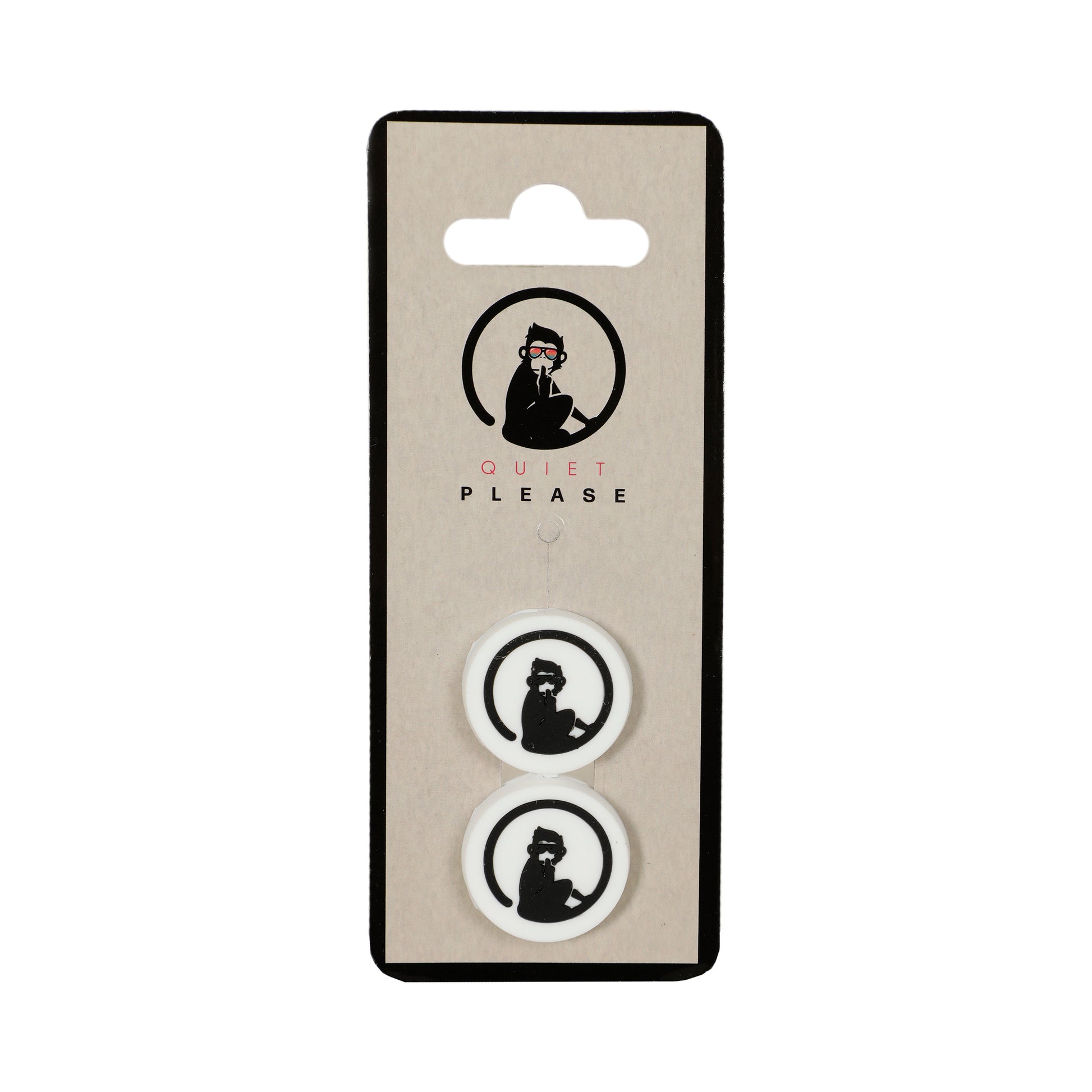 Quiet Please Dämpare 2-pack-Vit