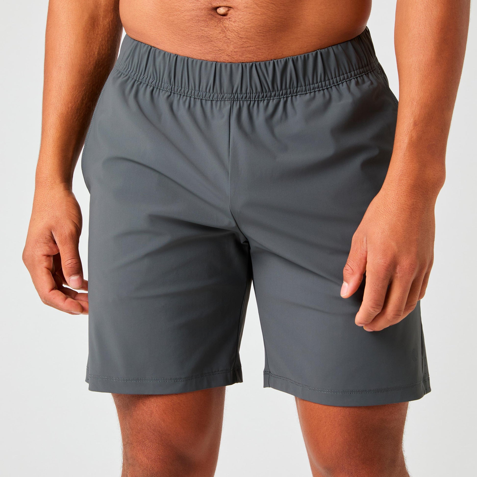 Björn Borg Ace Sports 8 Inch Shorts Herrar-mörkgrå, vit