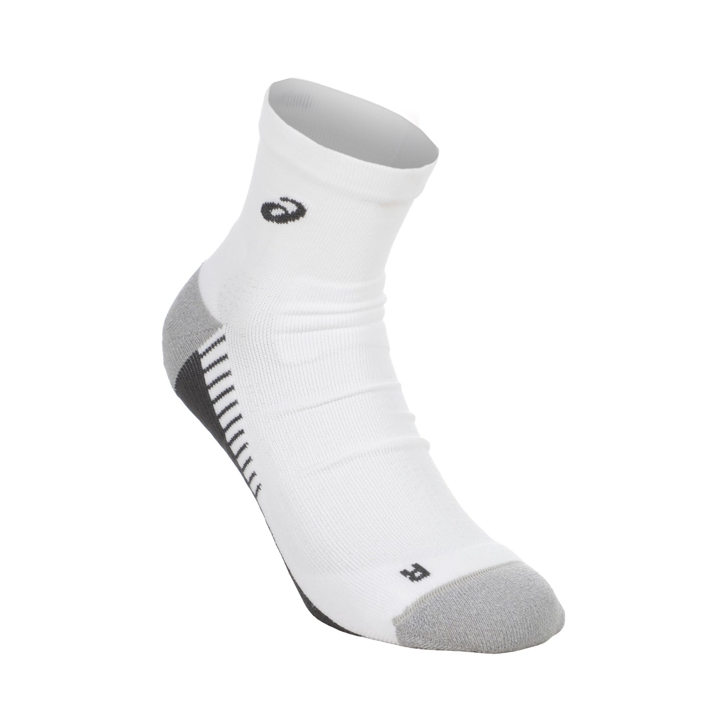 ASICS Performance Run Quarter Löparsockor - vit, svart