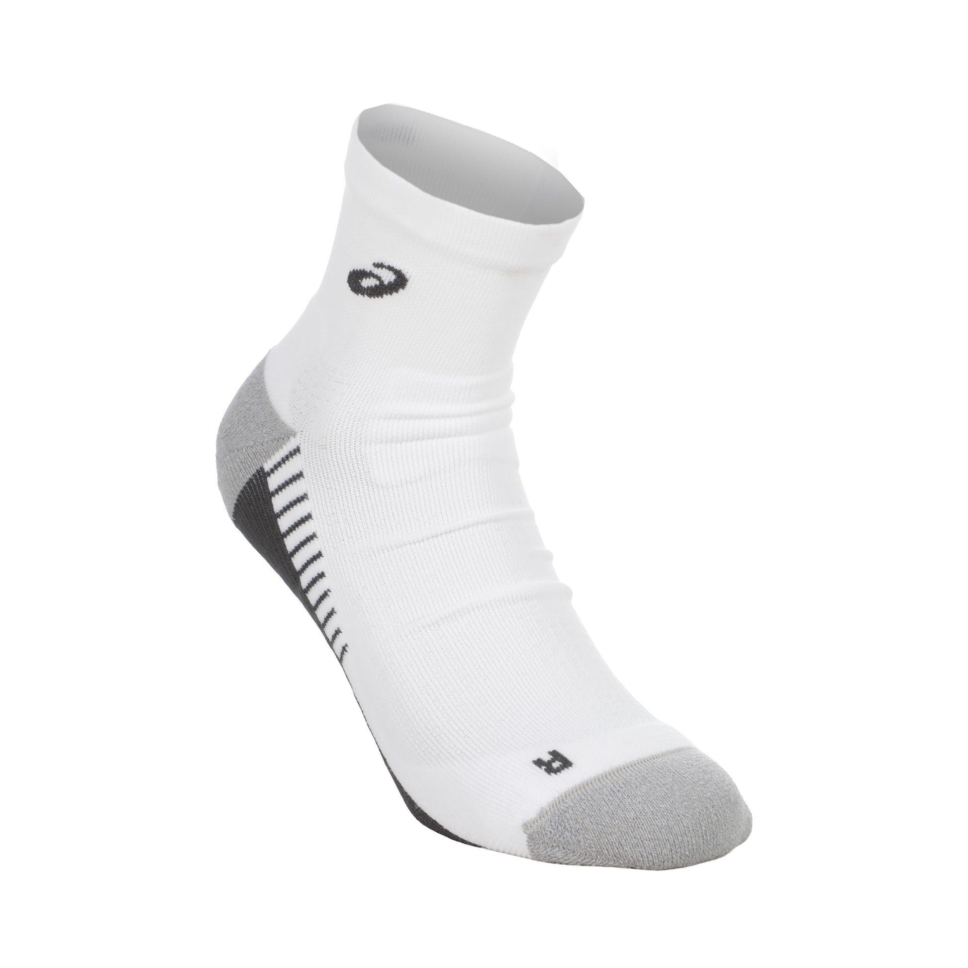ASICS Performance Run Quarter Löparsockor - vit, svart