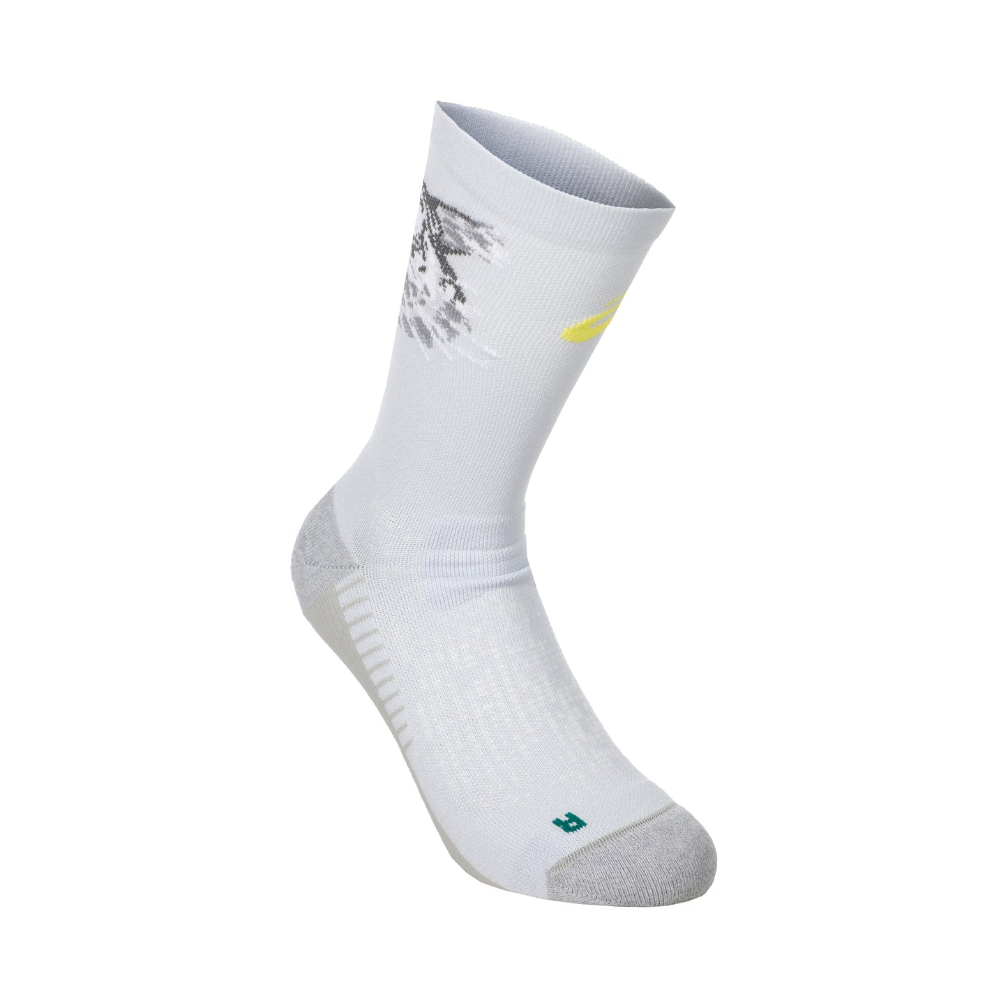 ASICS Performance Run Crew  Löparsockor - vit, gul