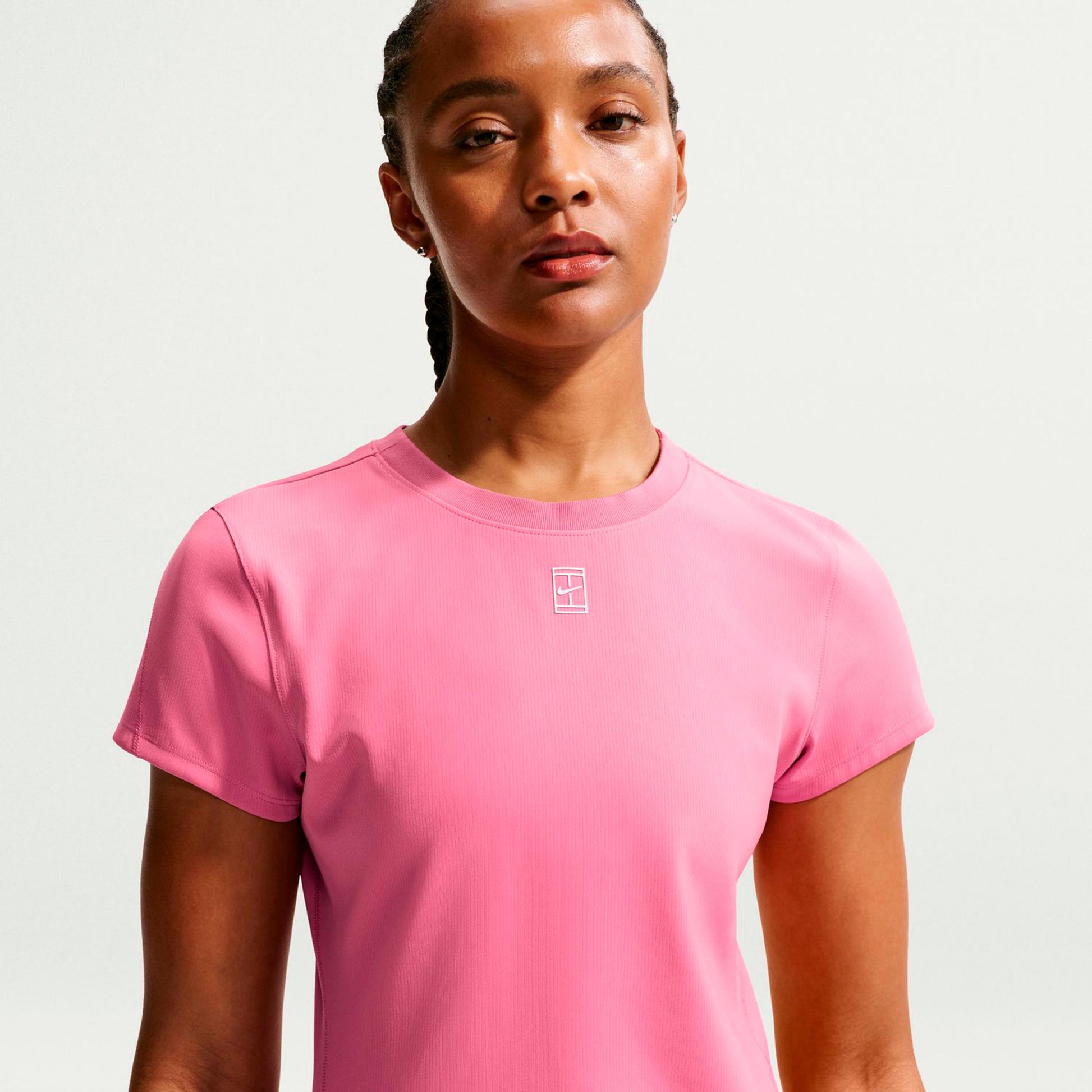 Nike Court Dri-FIT Advantage T-shirt Damer - rosa