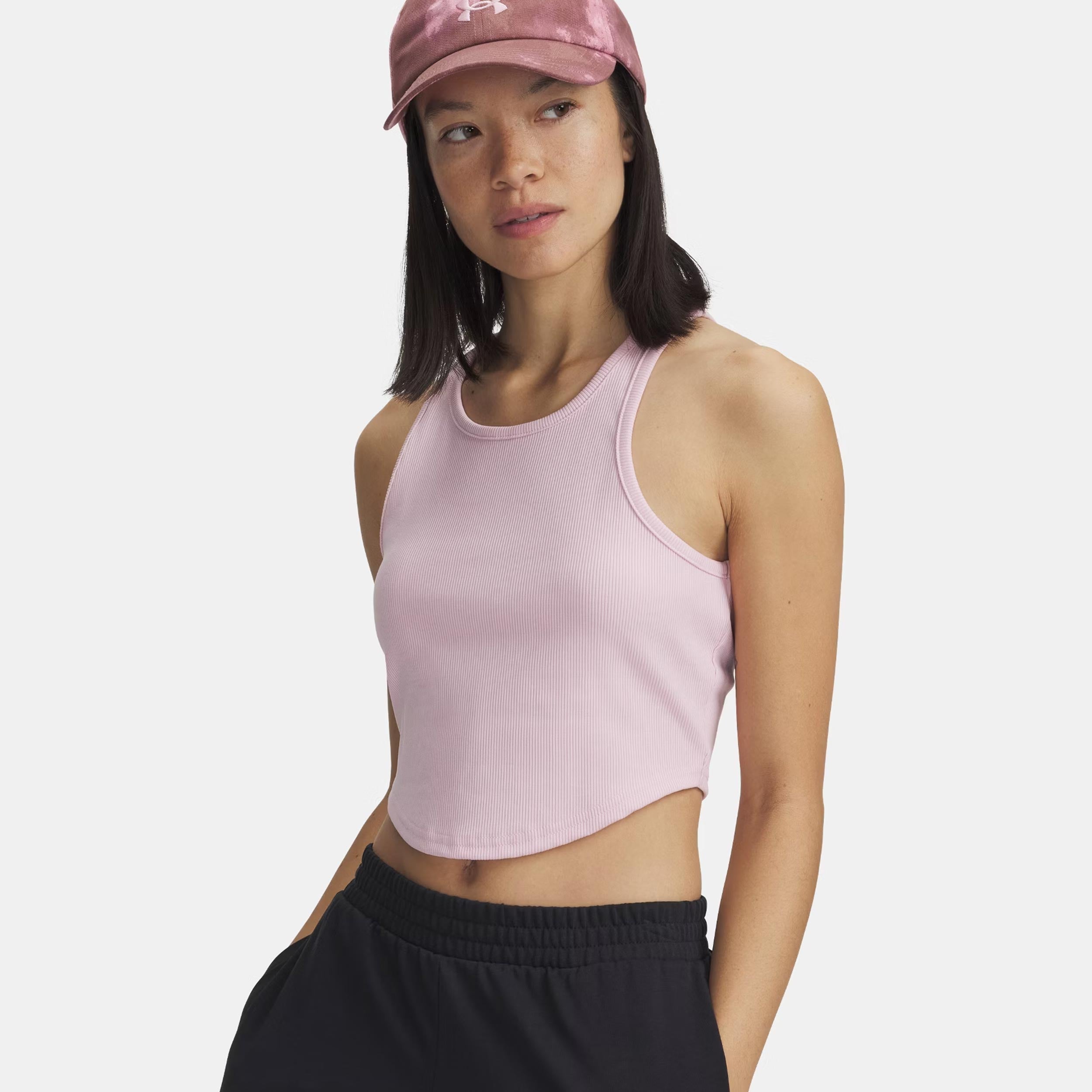 Under Armour Rival Rib Linne Damer-pink