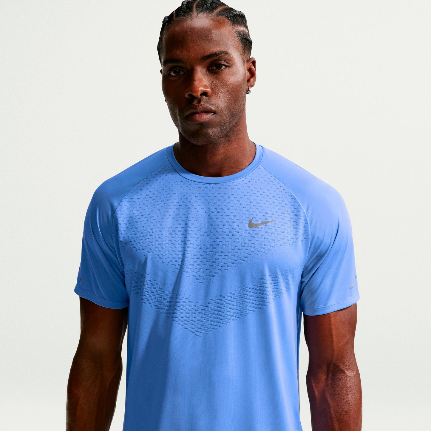 Nike Stride Löpartröja Herrar - blå, silver