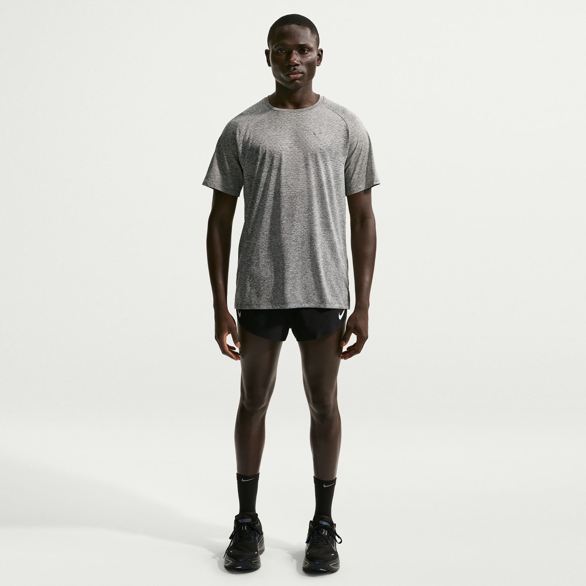 Nike Stride  Löpartröja Herrar - grå, silver