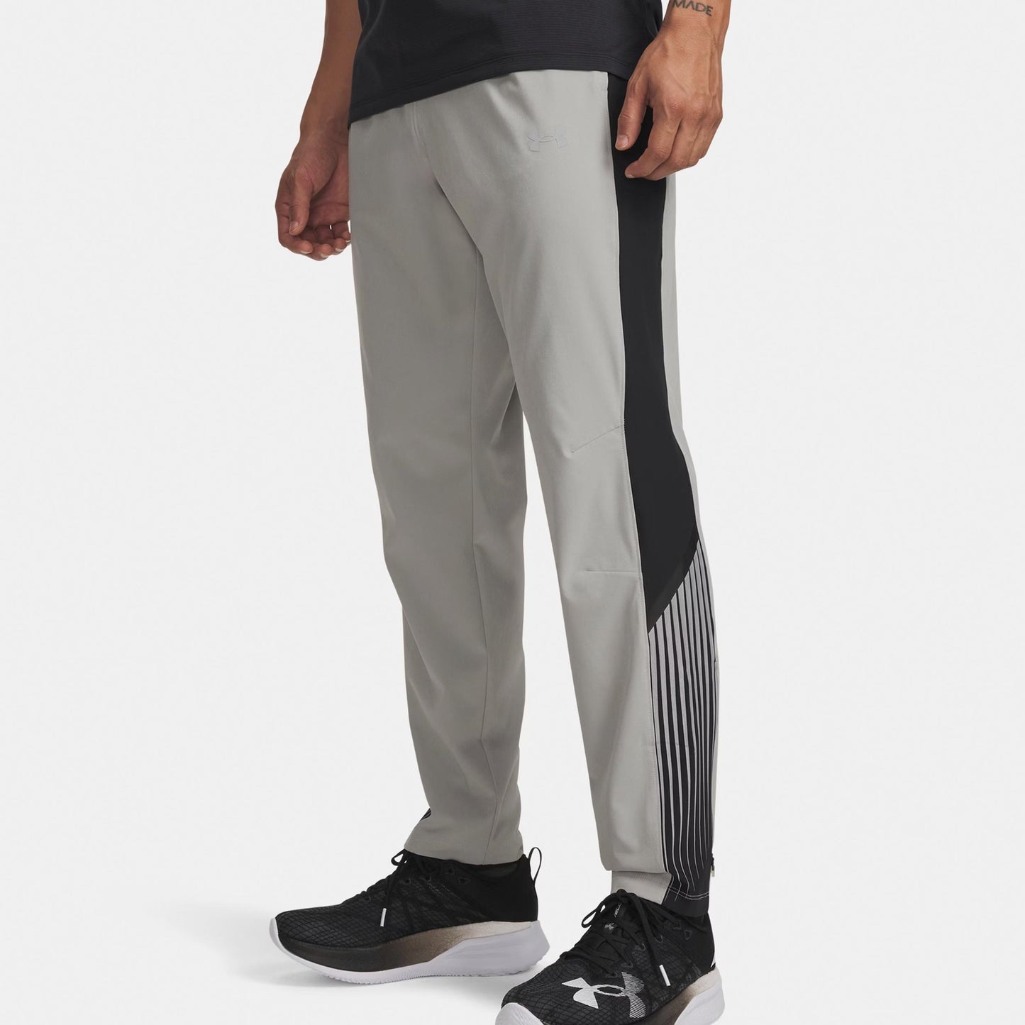 Under Armour Velociti Storm  Löparbyxa Herrar-grå, svart