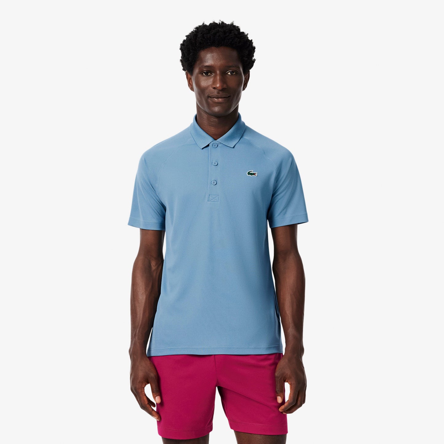 Lacoste Polo Herrar - blågrå