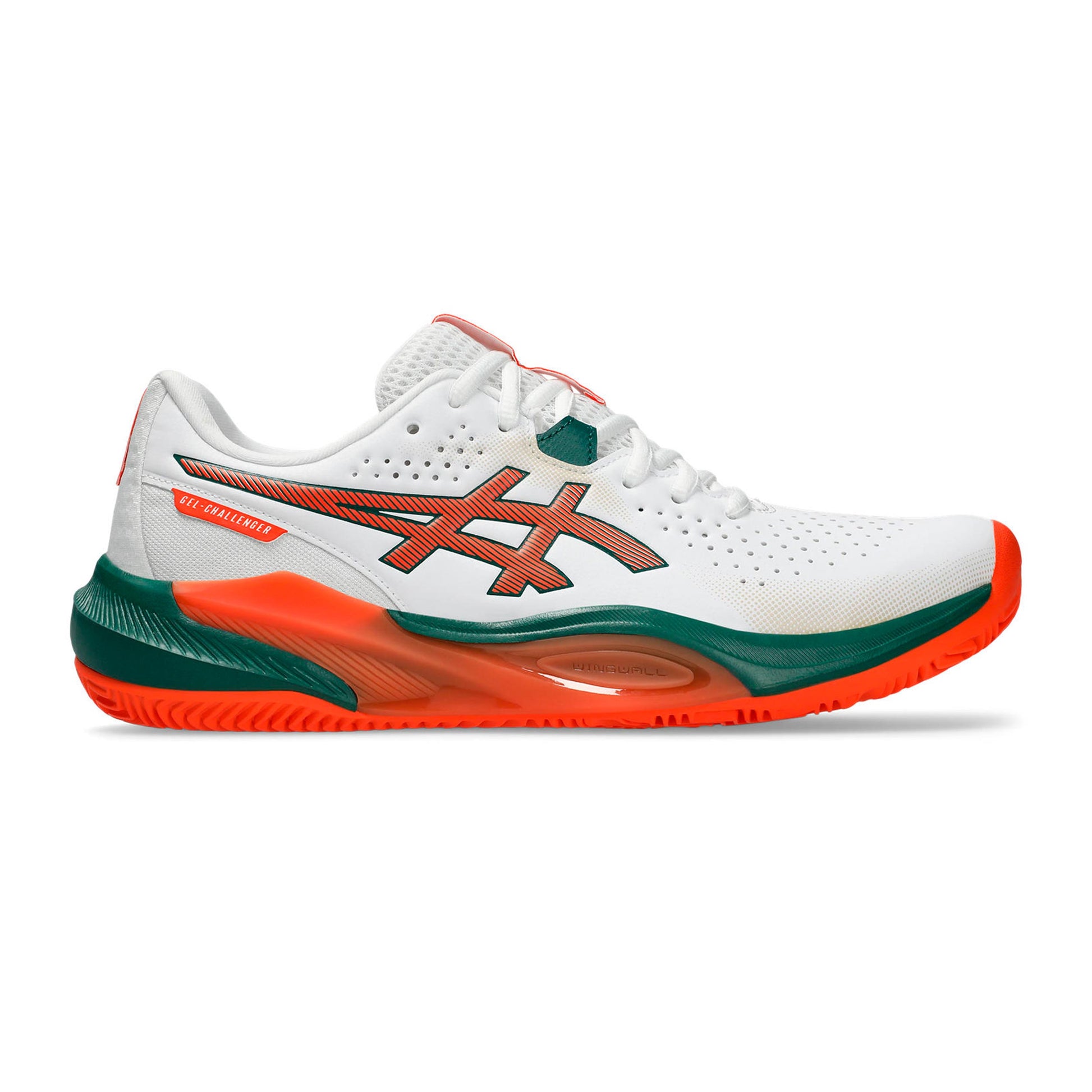 ASICS Gel-Challenger 15 Padelsko Herrar - vit, mörkgrön