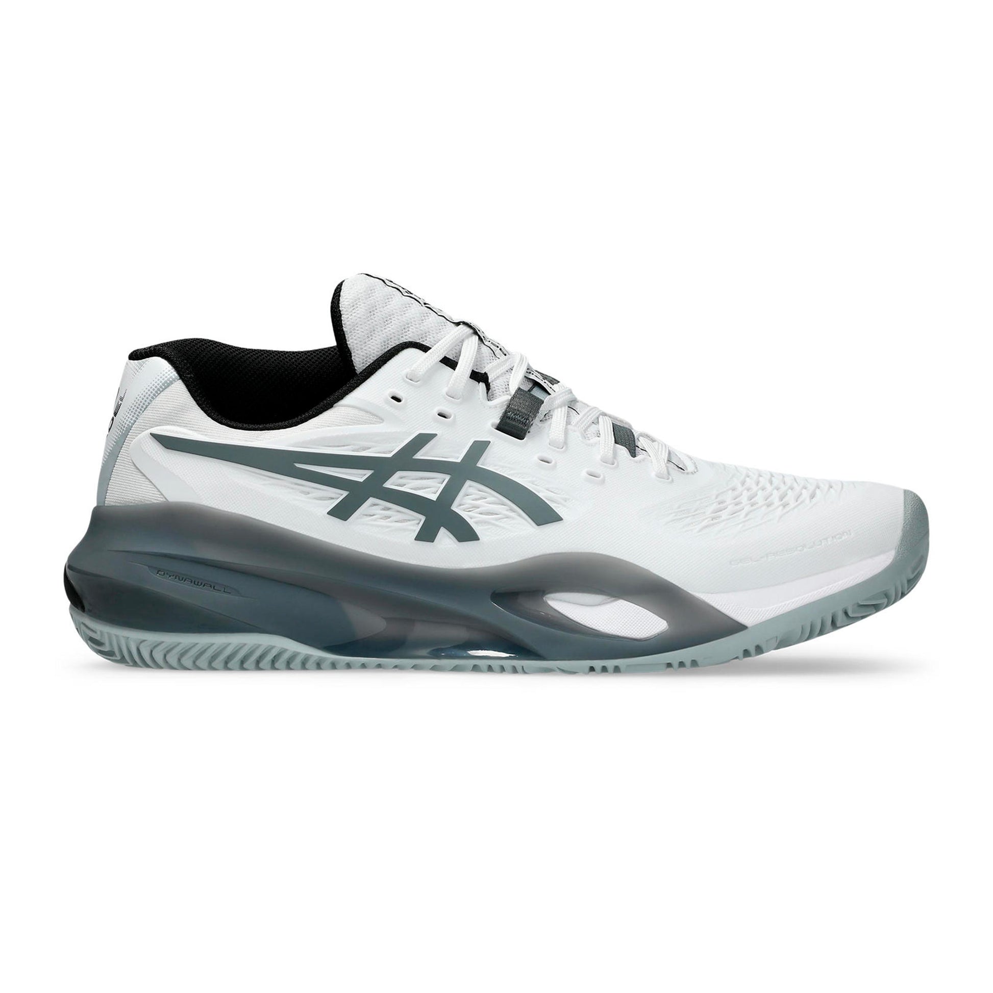 ASICS Gel-Resolution X Padelsko Herrar - vit, mörkgrå