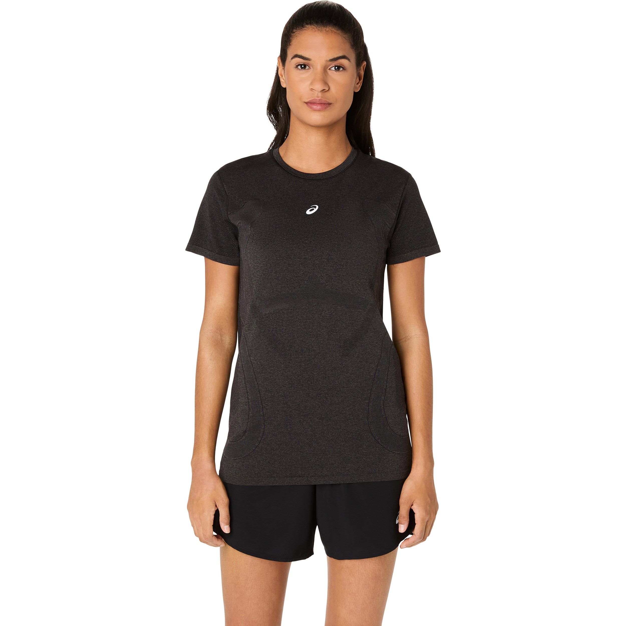 ASICS Road Seamless  Löpartröja Damer - svart, mörkgrå