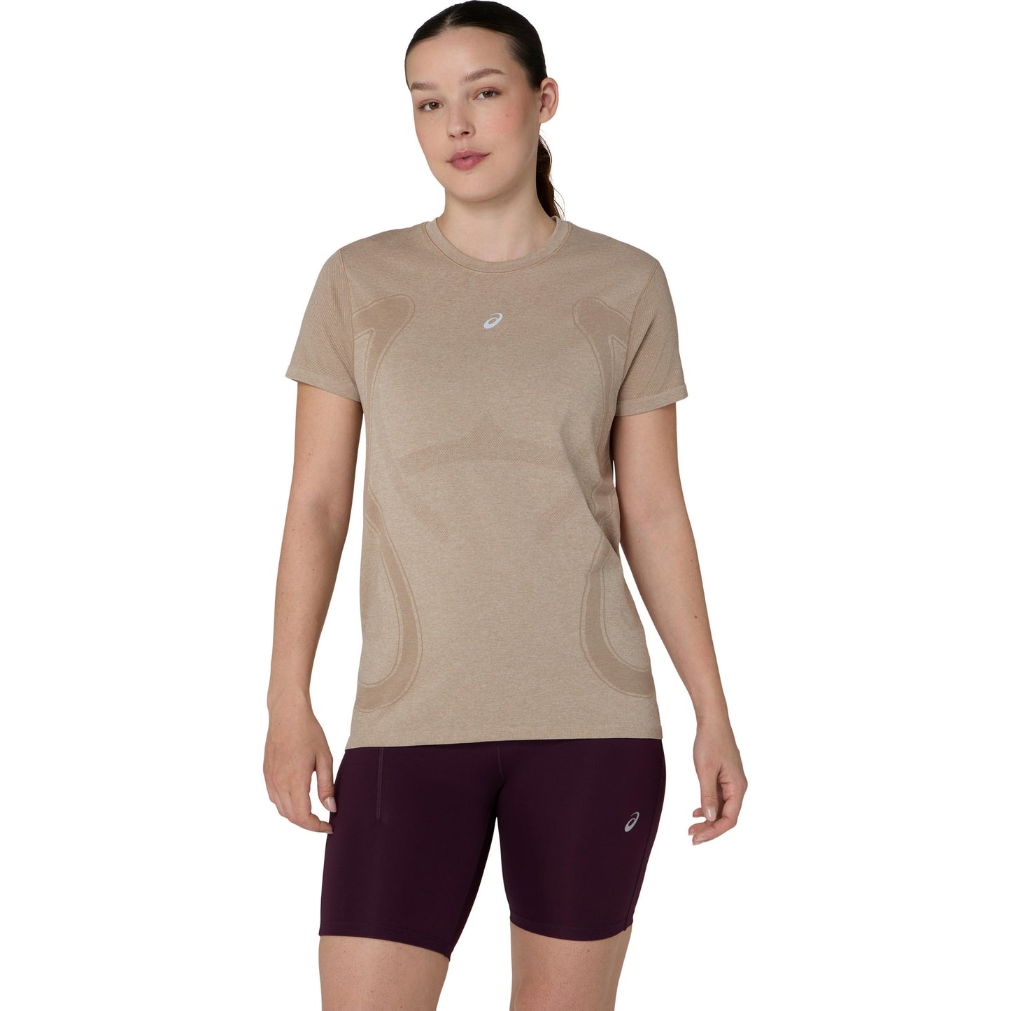 ASICS Road Seamless  Löpartröja Damer - beige