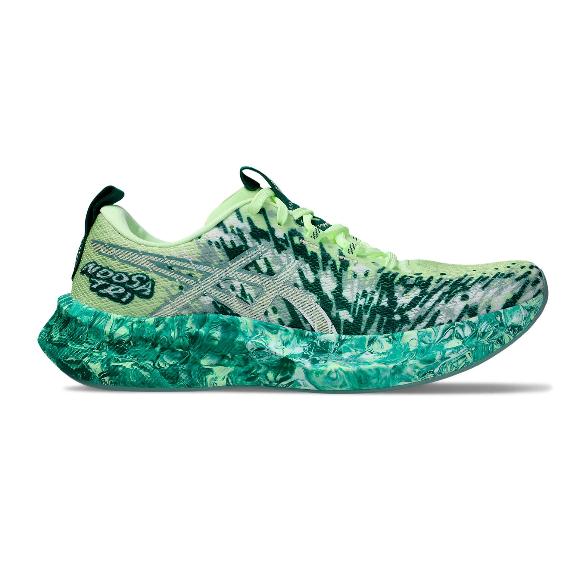 ASICS NOOSA TRI 16 Tävlingssko Herrar - neongul, grön