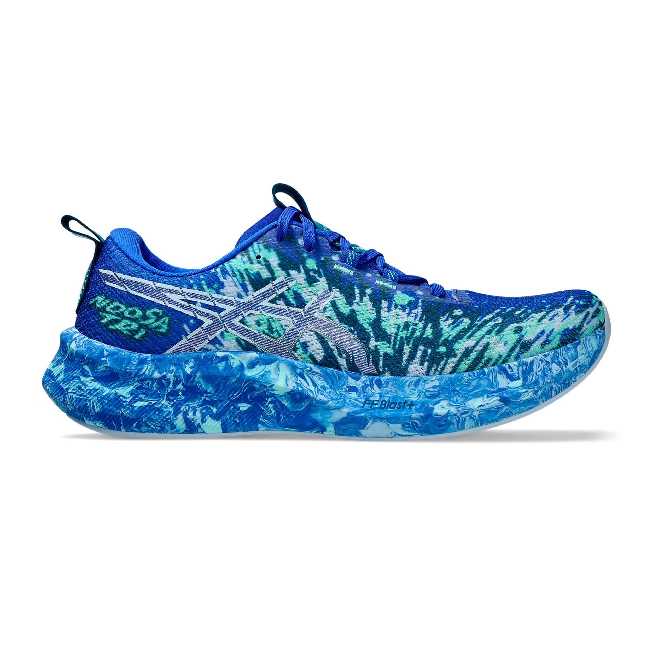 ASICS NOOSA TRI 16 Tävlingssko Herrar - blå, grön