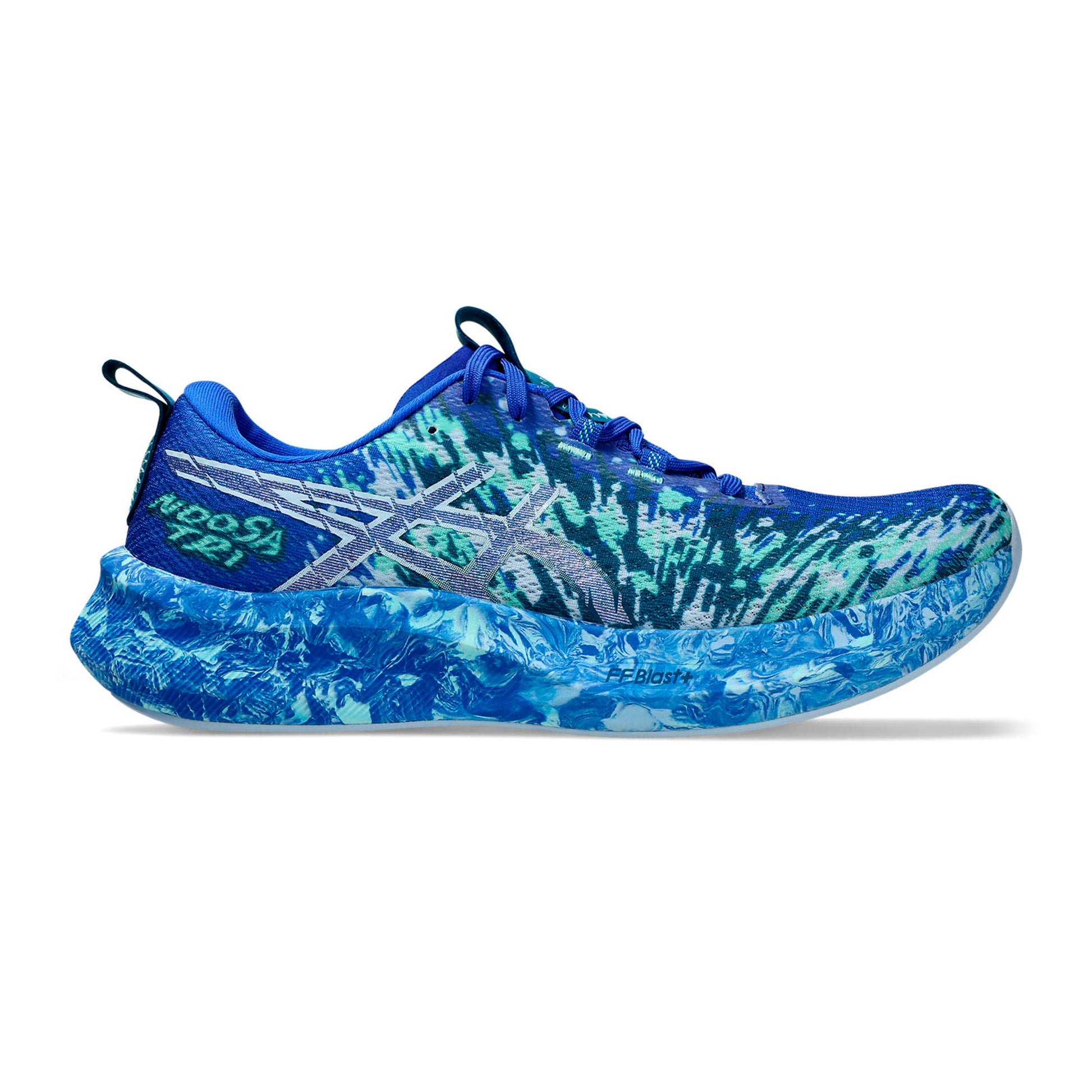 ASICS NOOSA TRI 16 Tävlingssko Herrar - blå, grön
