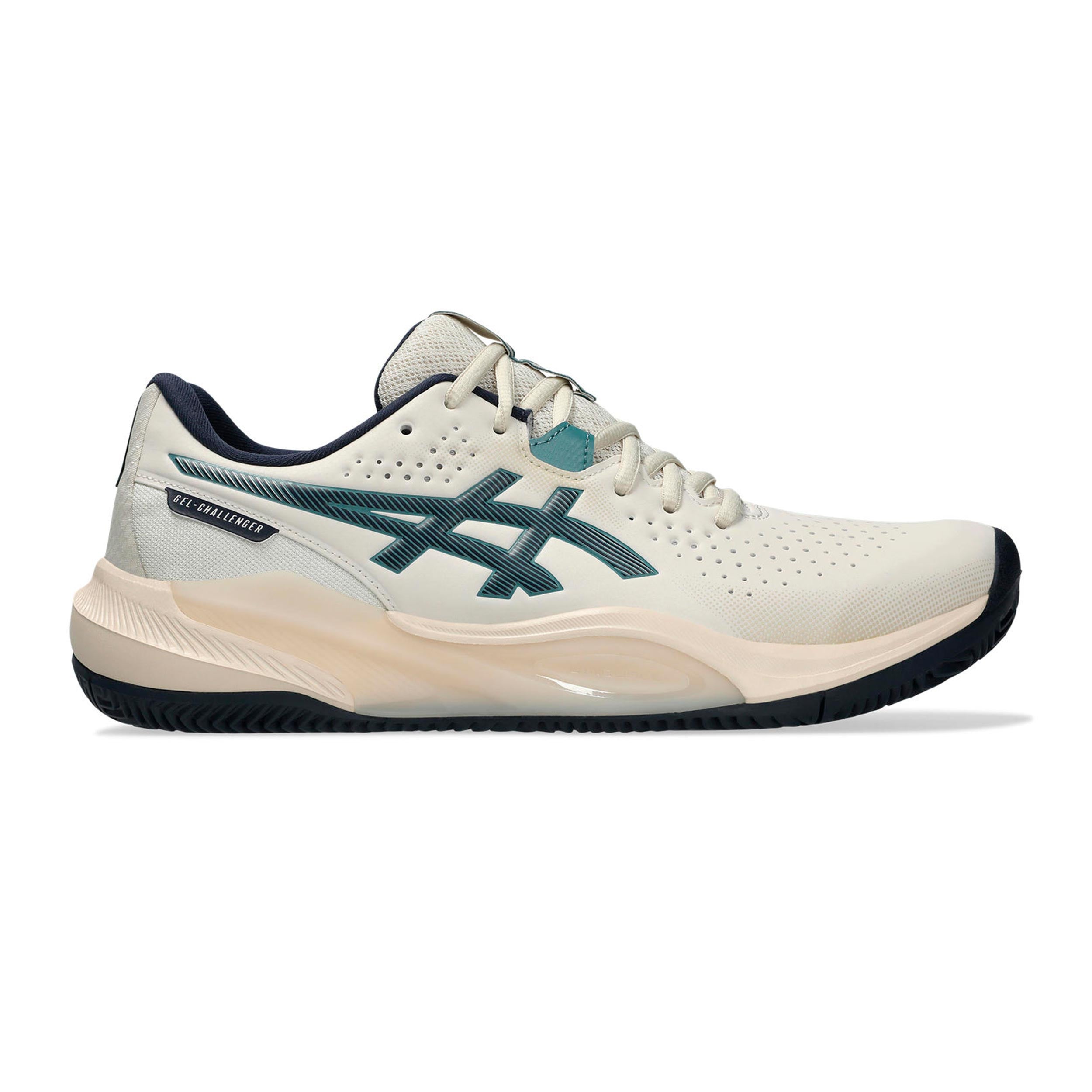 ASICS Gel-Challenger 15 Sko för grus Herrar - beige, mörkblå