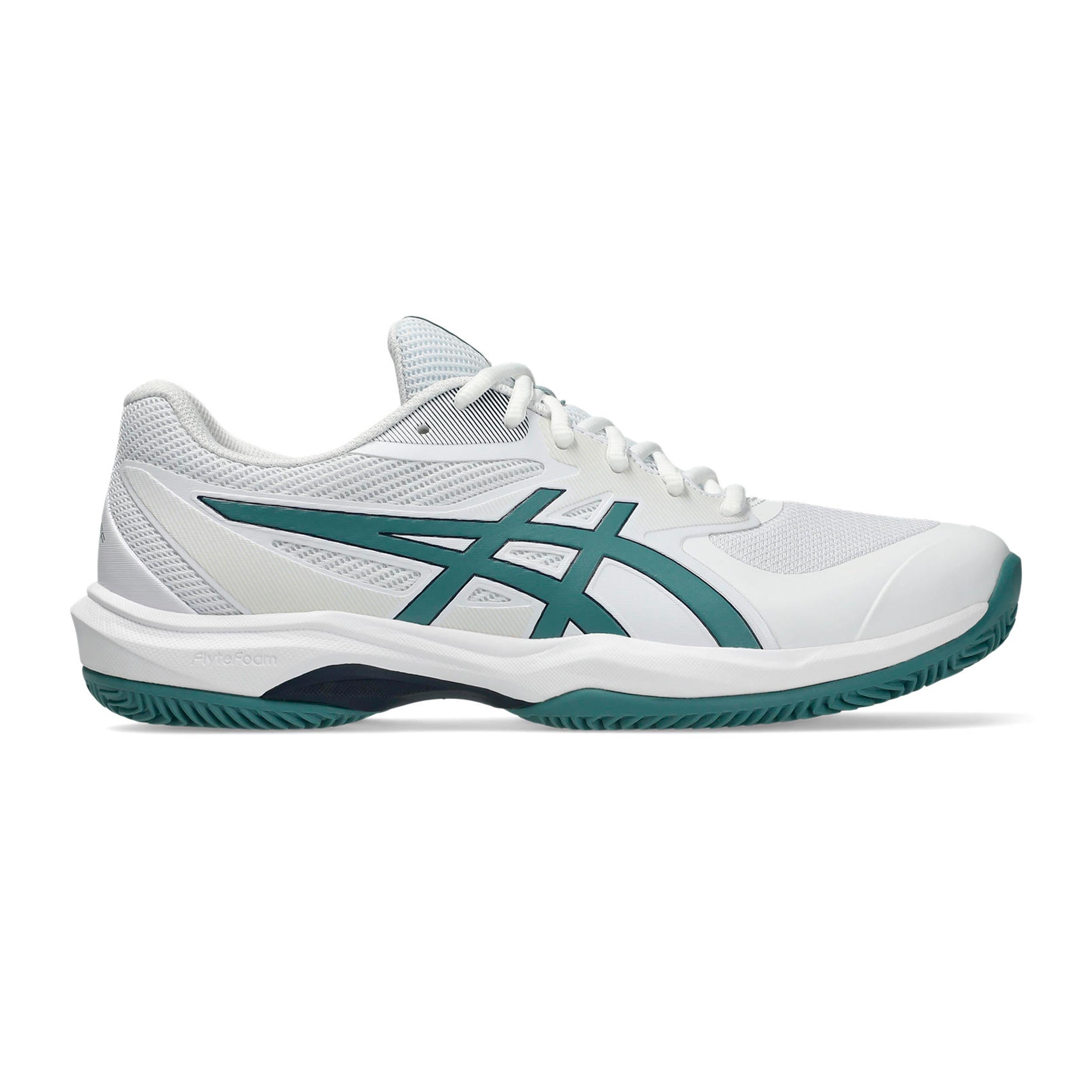 ASICS Game FF/OC Sko för grus Herrar - vit, visdom