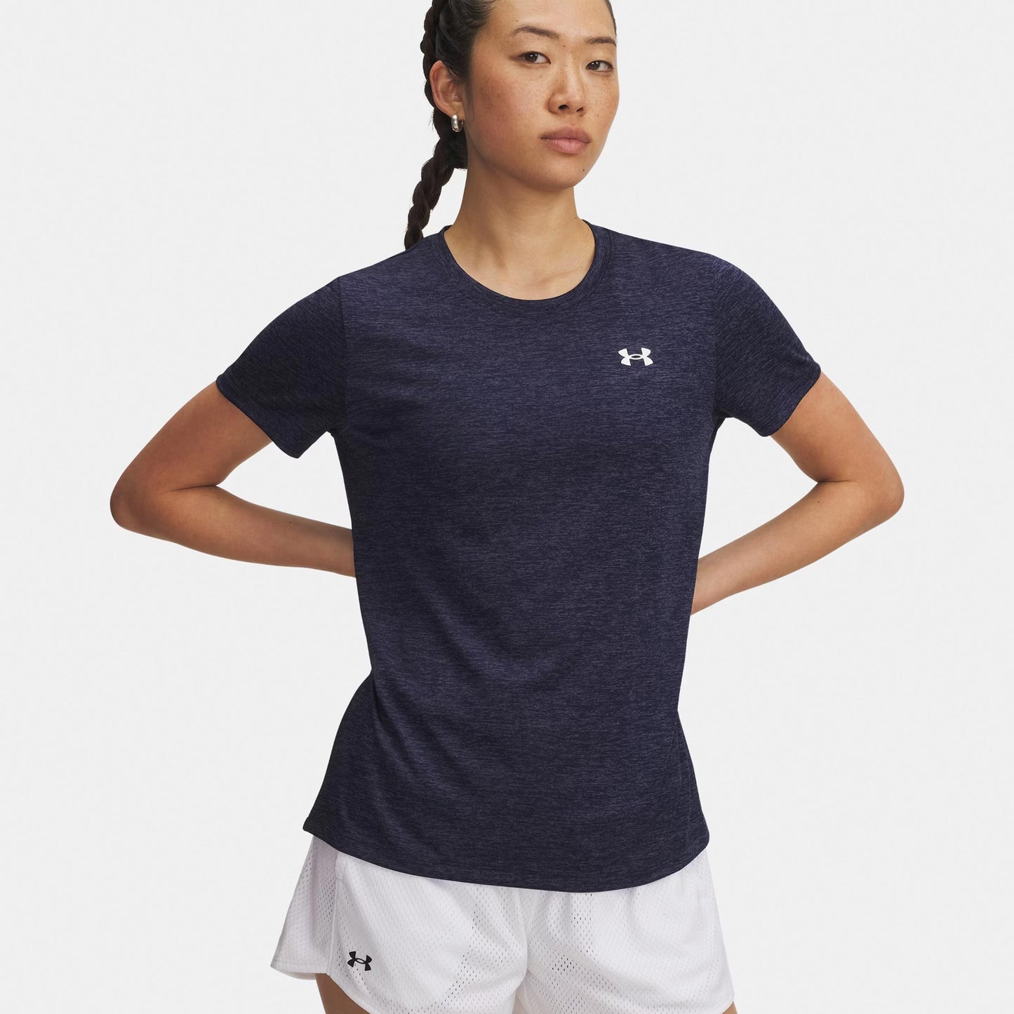 Under Armour Tech Twist T-shirt Damer-blå, vit