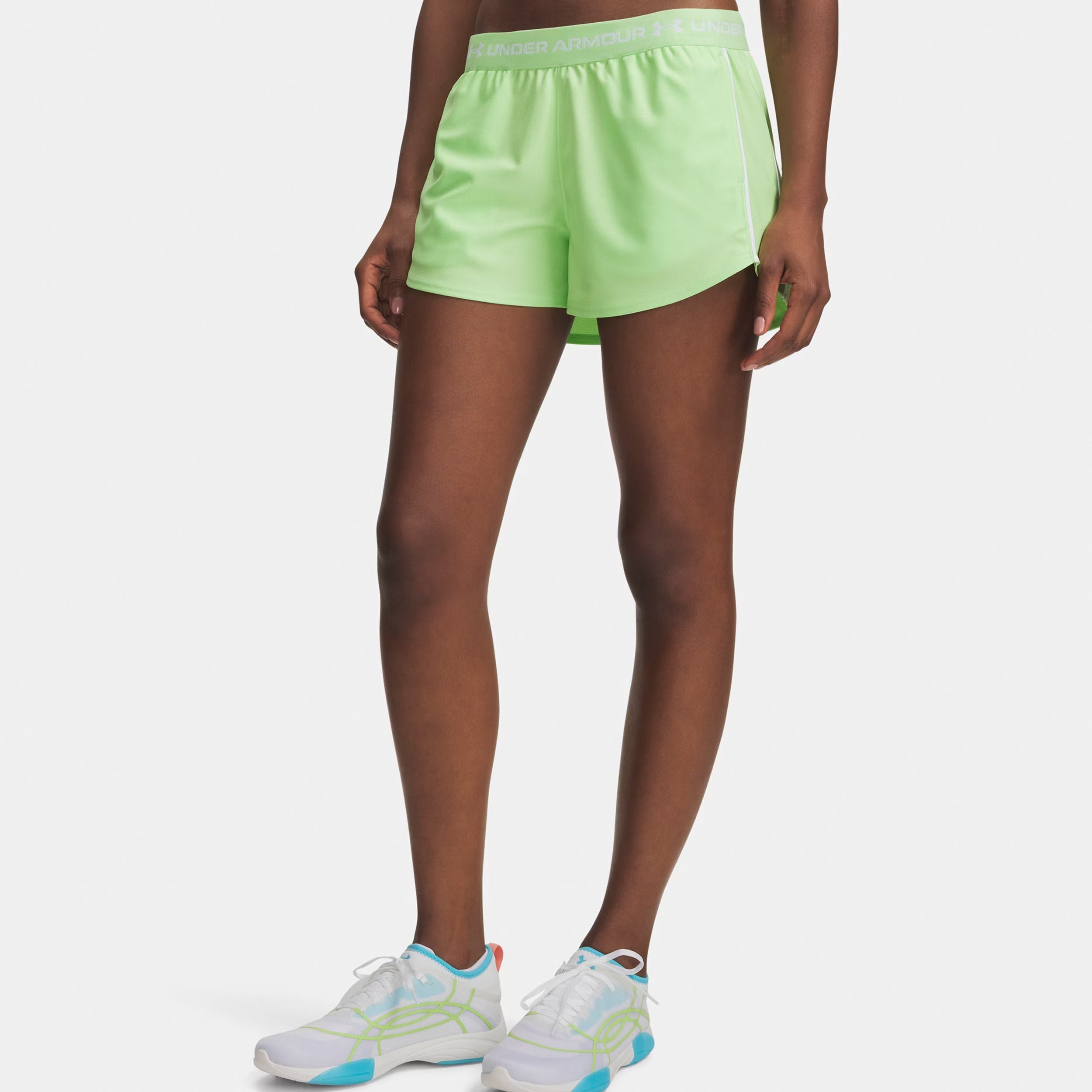 Under Armour Tech Play Up Shorts Damer-grön, mörkgrön