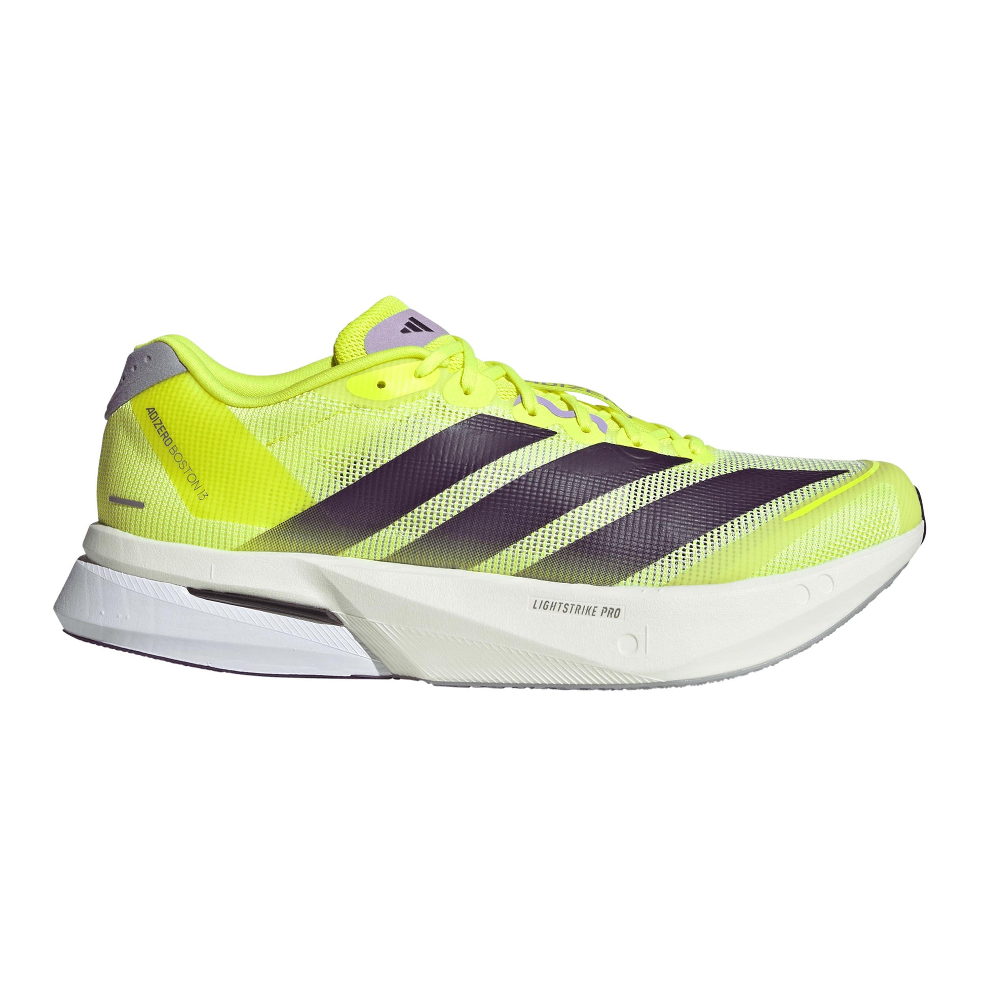 adidas adizero Boston 13 Tävlingssko Herrar - gul, lila