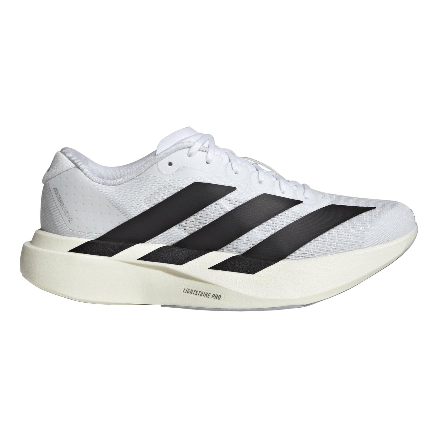 adidas adizero Evo SL Tävlingssko Damer - vit, svart