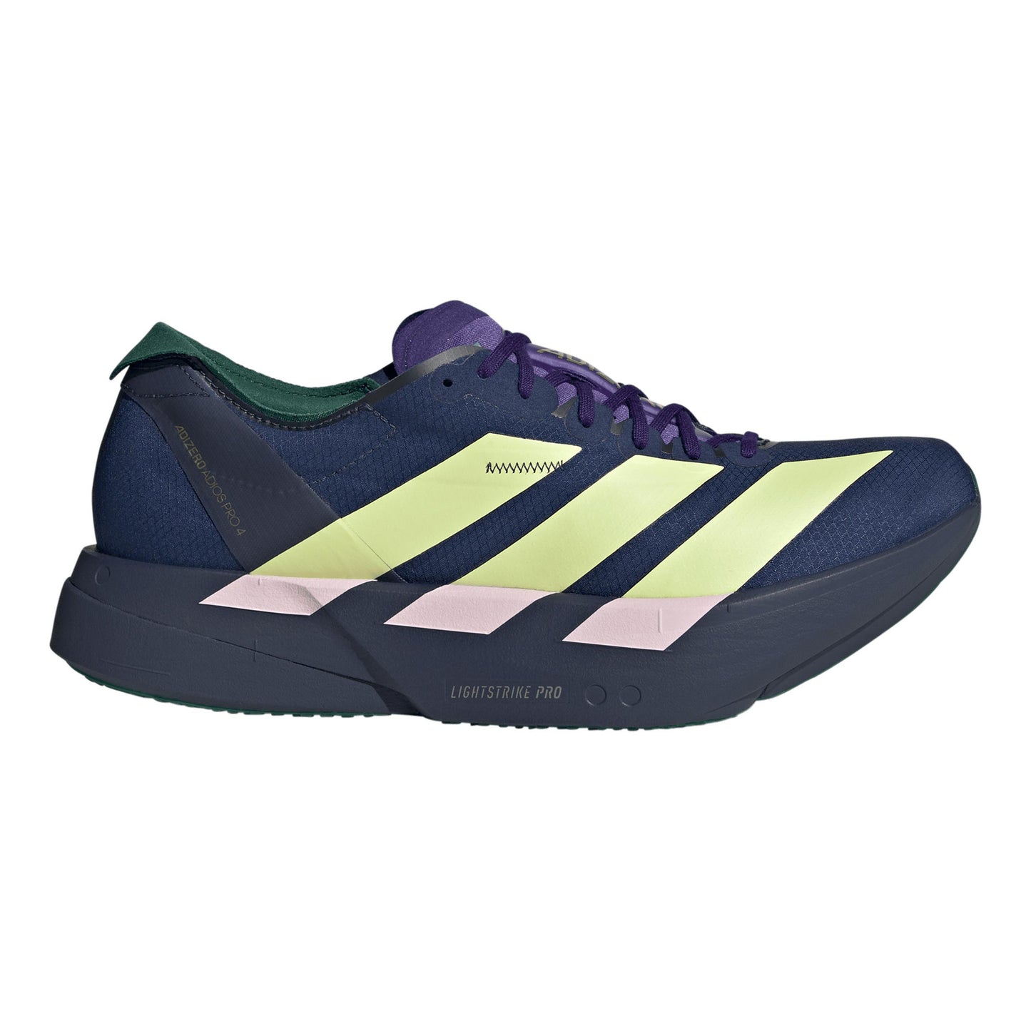 adidas adizero Adios Pro 4 Tävlingssko Herrar - mörkblå, gul