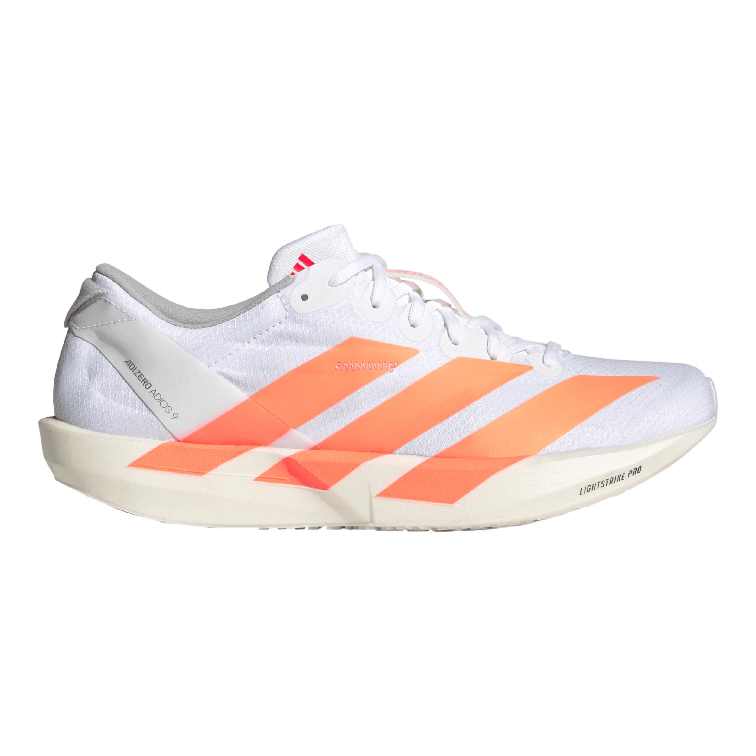 adidas adizero Adios 9 Tävlingssko Damer - vit, orange