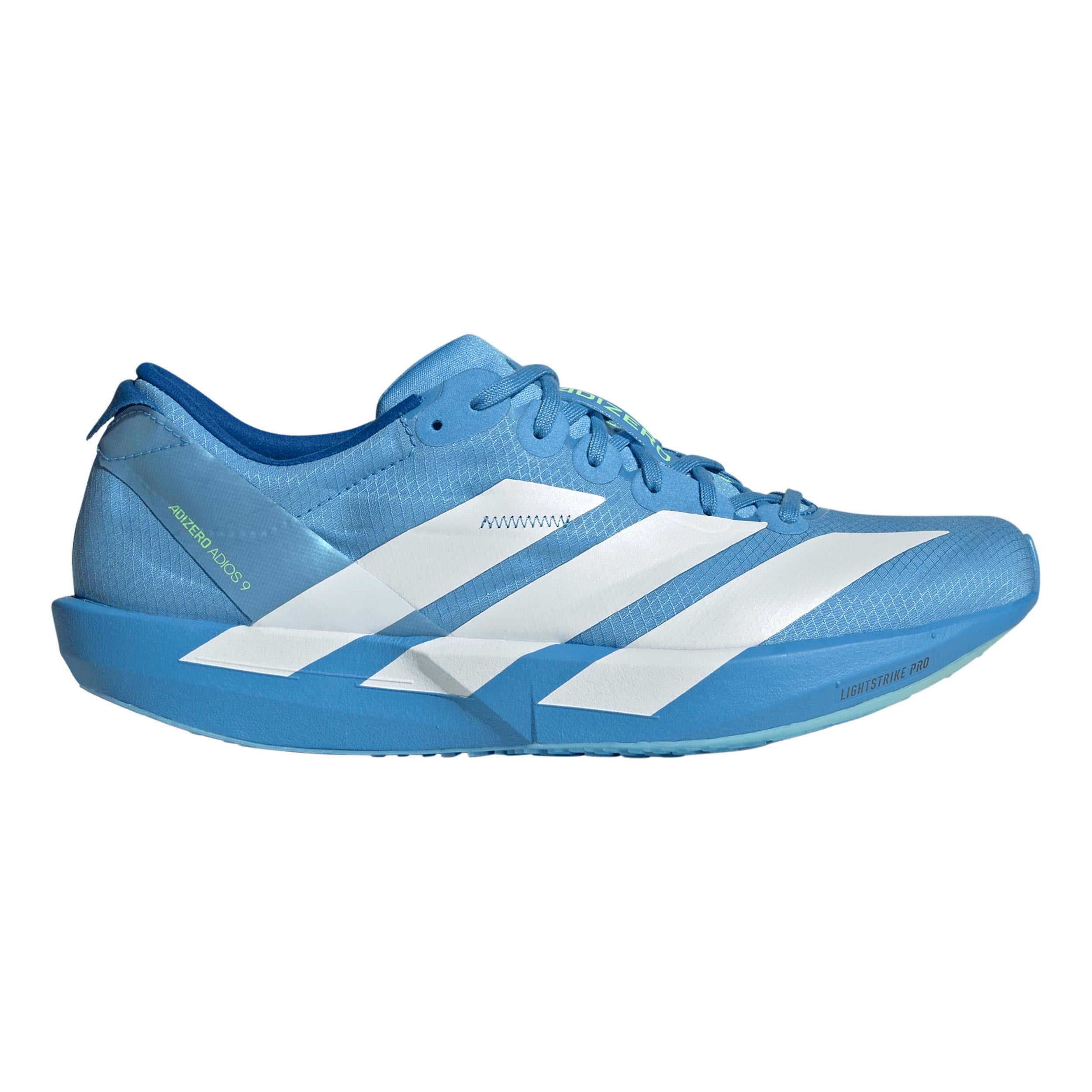 adidas adizero Adios 9 Tävlingssko Damer - blå, vit