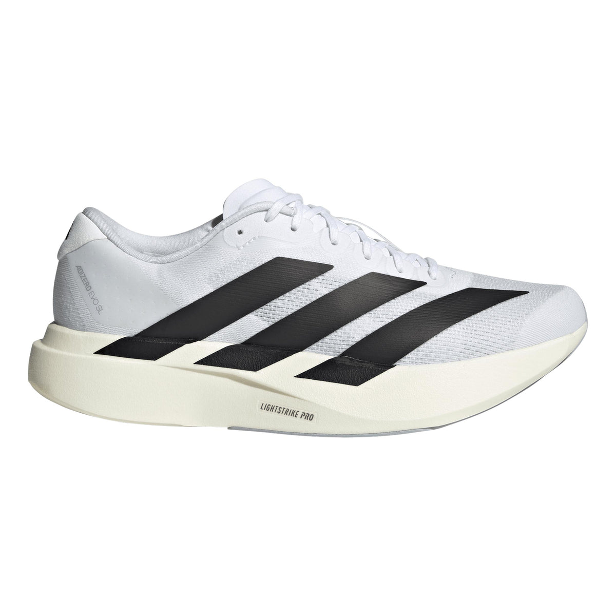 adidas adizero Evo SL Tävlingssko Herrar - vit, svart