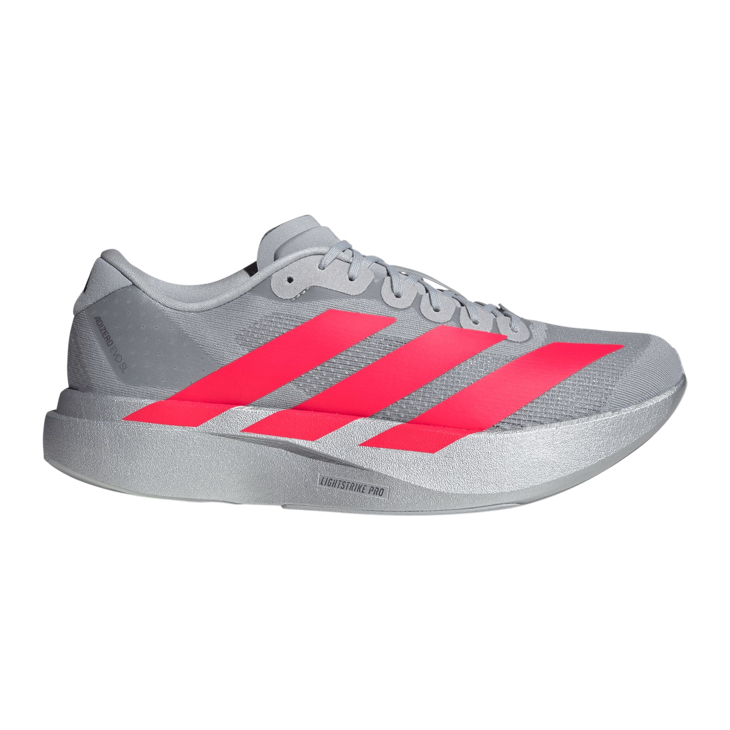 adidas adizero Evo SL Tävlingssko Herrar - grå, röd